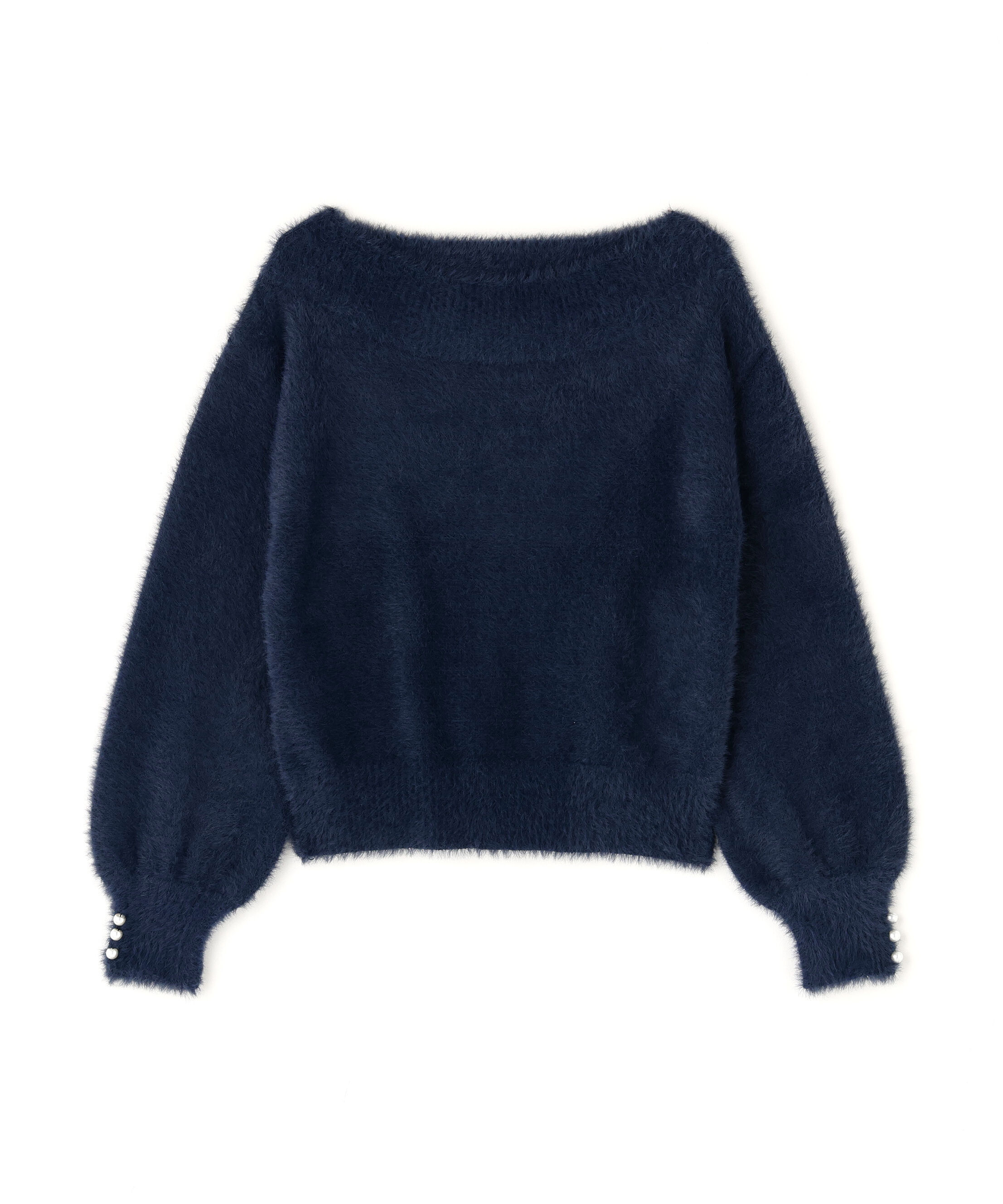 PROPORTION BODY DRESSING「ミニシャギーオフショルニット 25AW」|ニット・セーター|