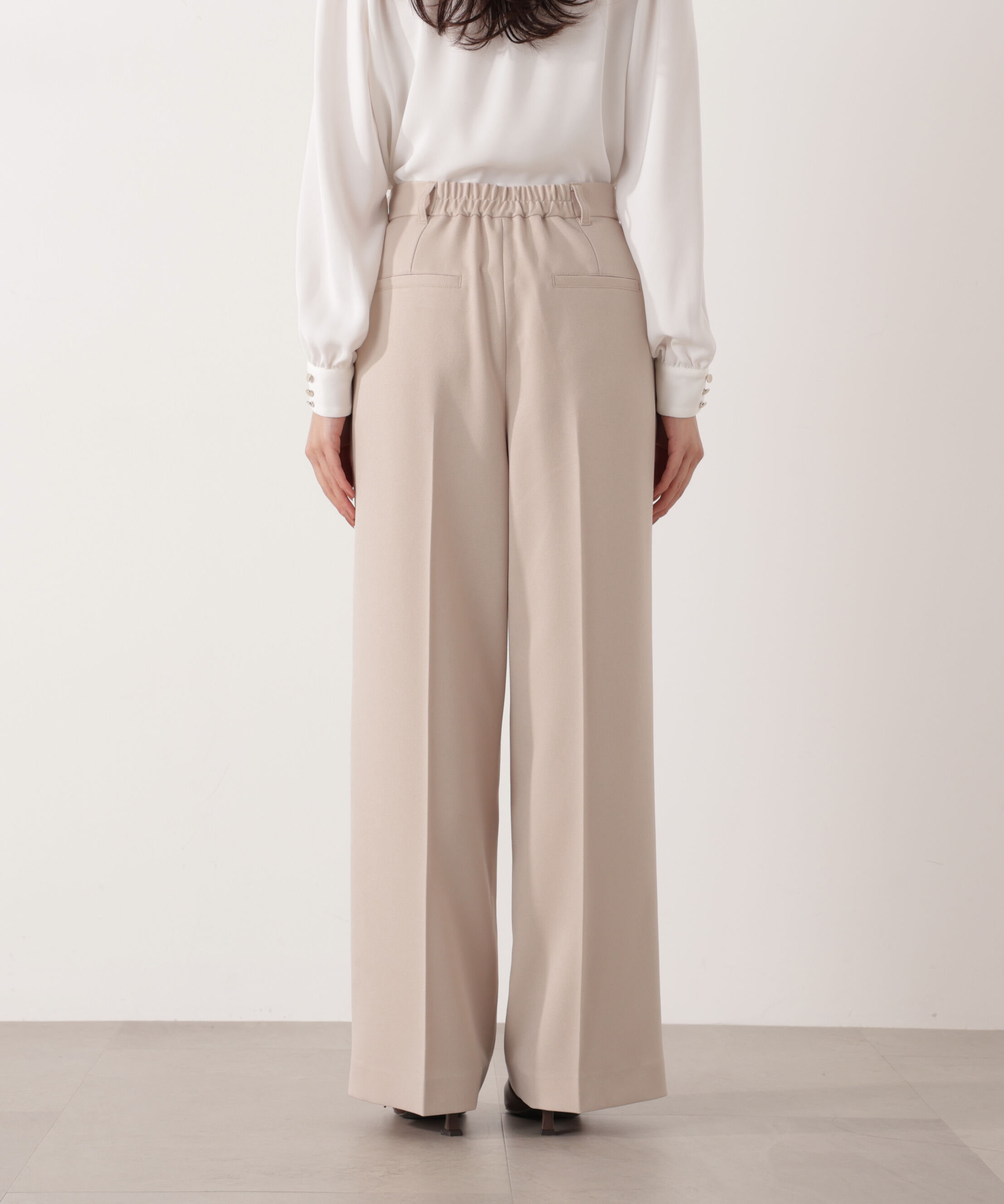 PROPORTION BODY DRESSING「2タックワイドパンツ 26SS」|その他|