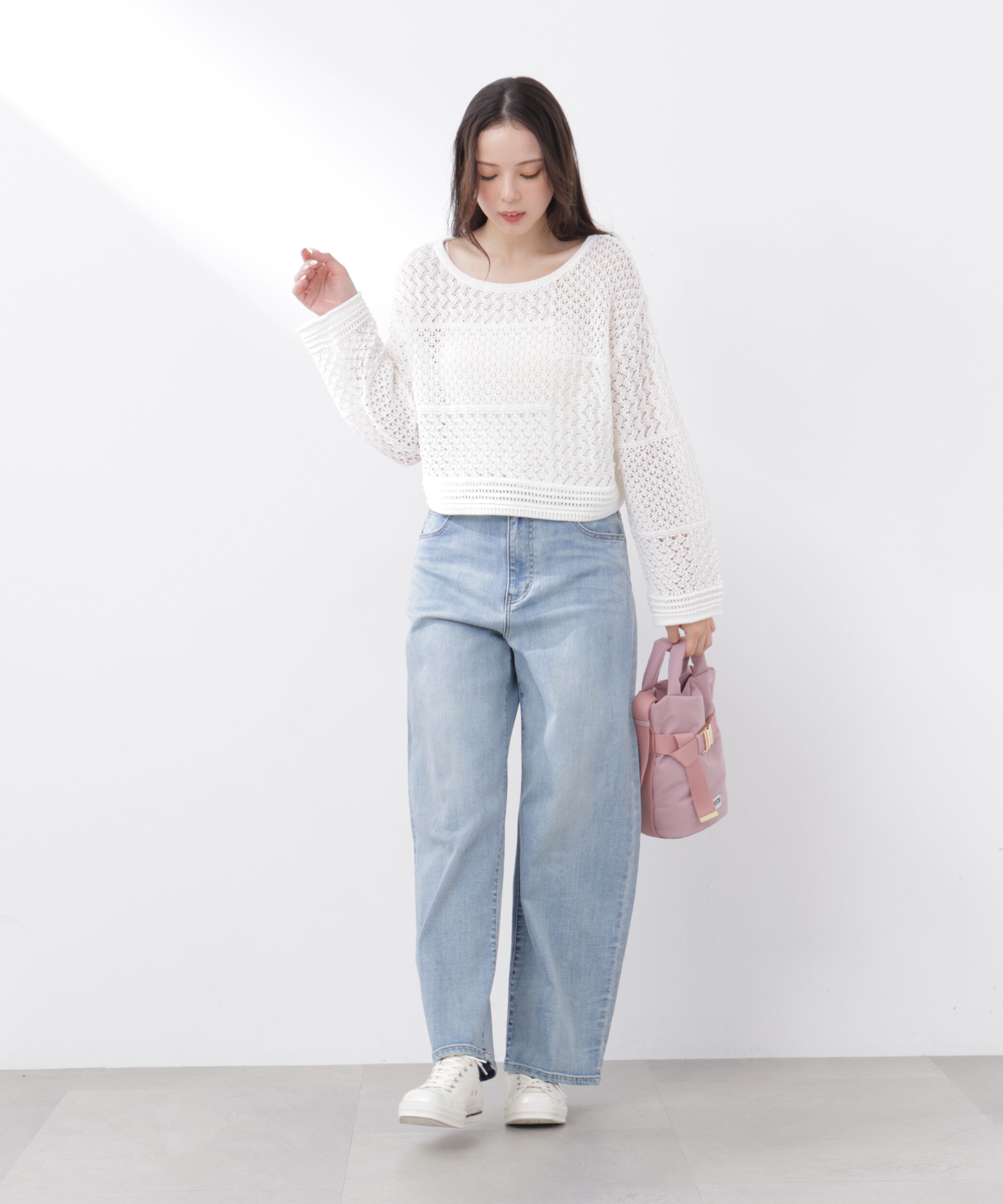 PROPORTION BODY DRESSING「〈a/mie〉カーブデニムパンツ　26SS」|その他|