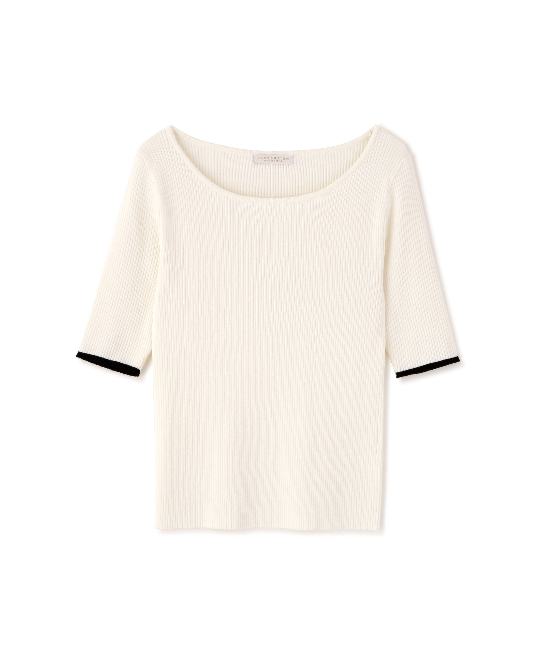 PROPORTION BODY DRESSING「バイカラーアンサンブル　26SS」|ニット・セーター|