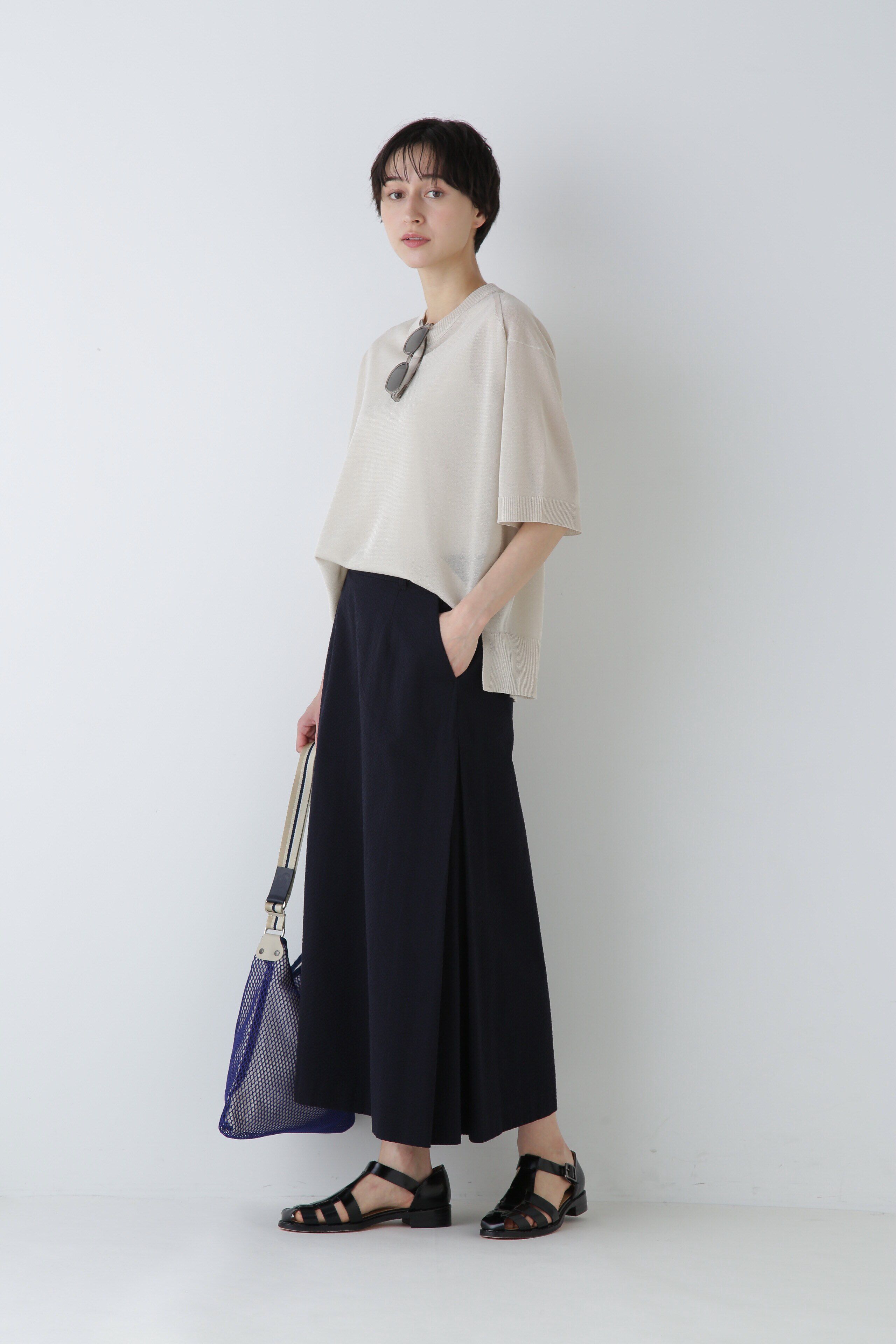  「◆シアーハイゲージニットプルオーバー」|ニット・セーター|