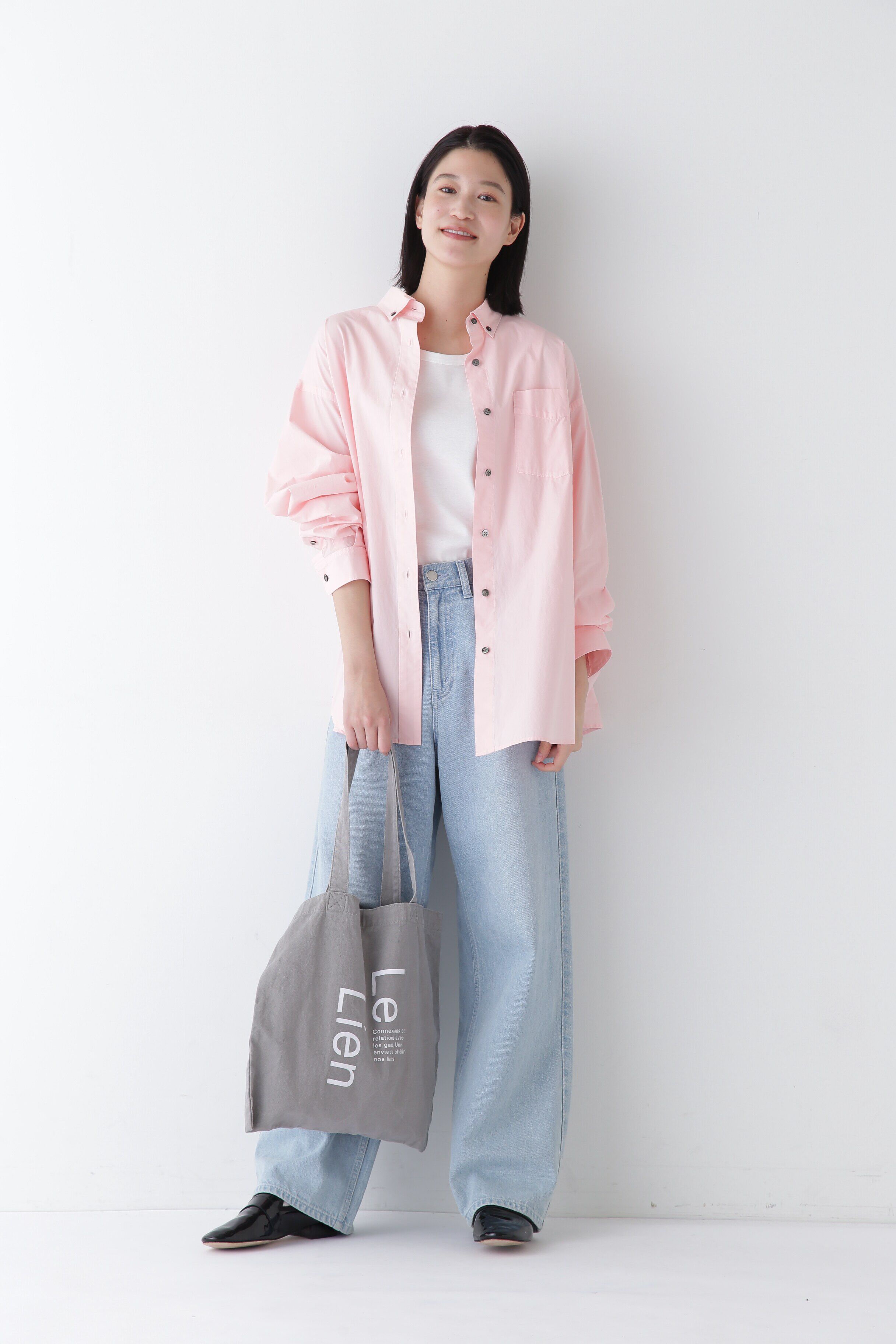  「◆製品染めボタンダウンオーバーシャツ」|シャツ・ブラウス|