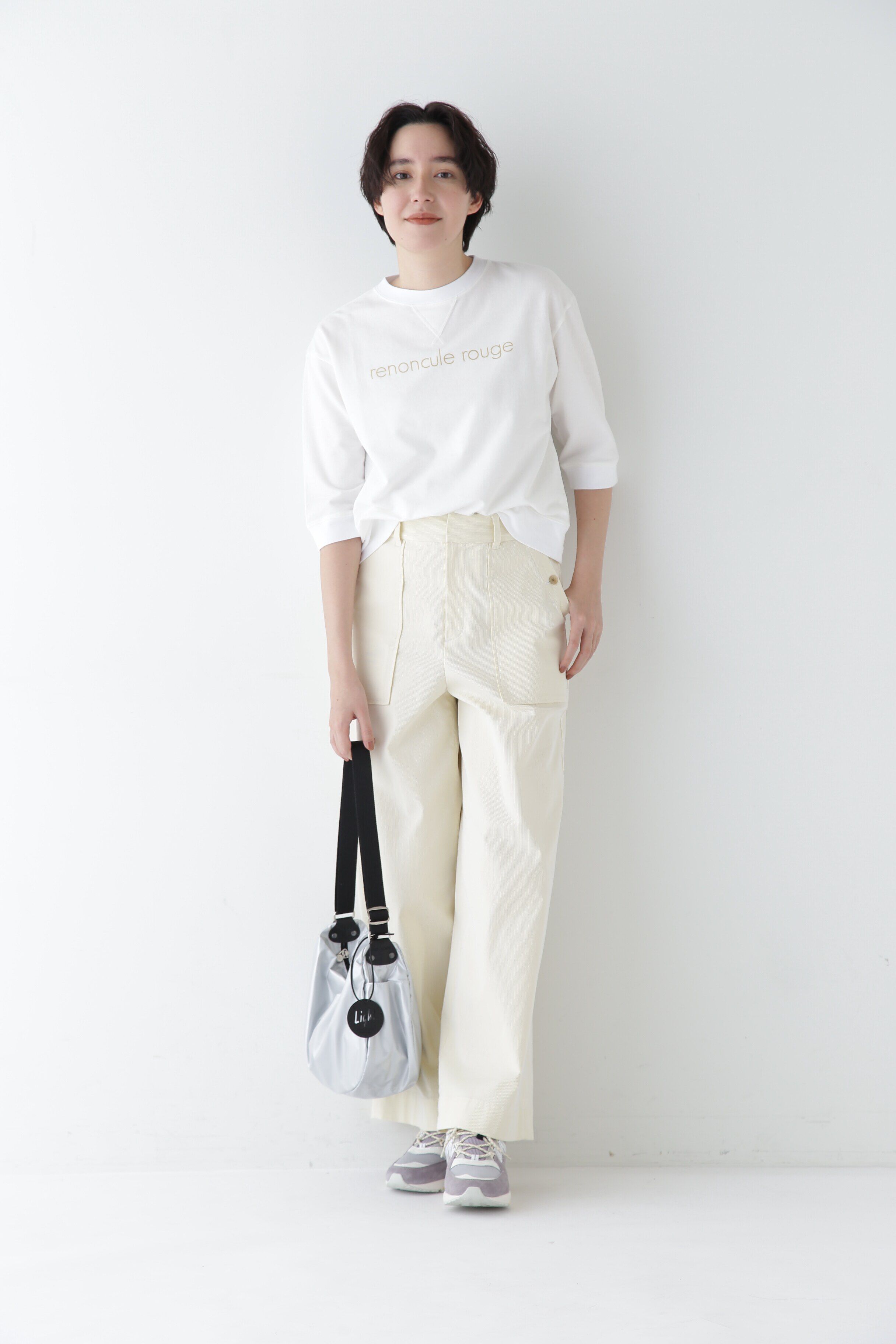  「◆コードストレッチベイカーセミワイドパンツ」|その他|