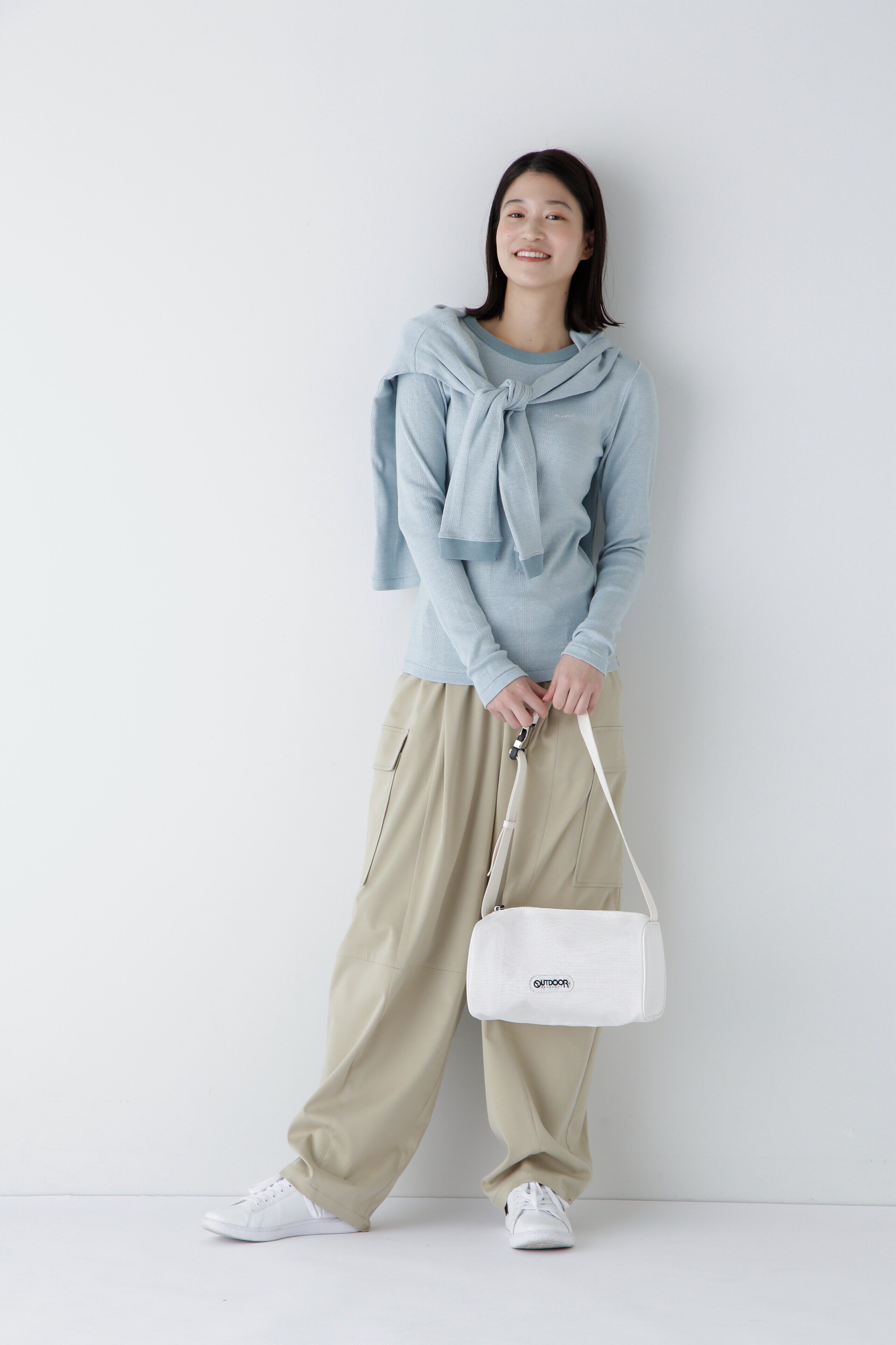  「◆キュプラポリエステル フィブリルサテンストレッチパンツ」|その他|