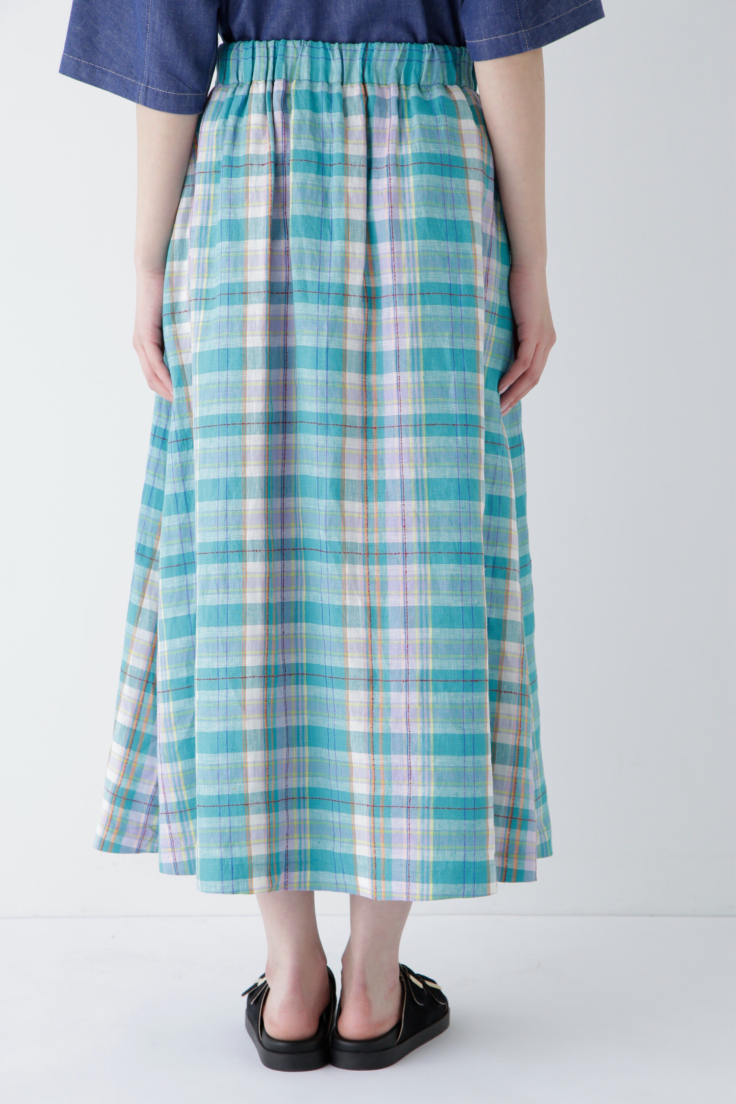  「◆オリジナルチェックボリュームスカート」|スカート|