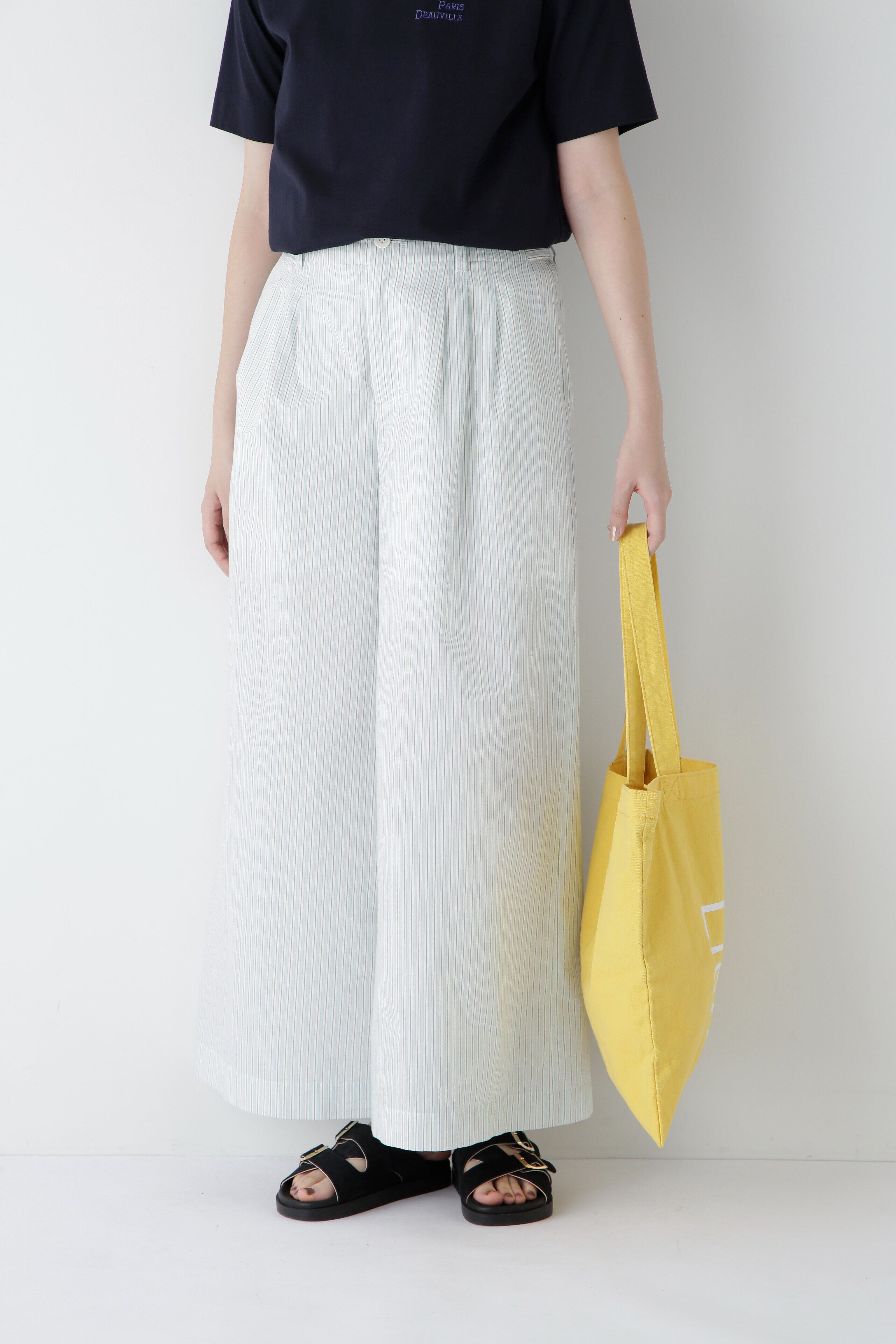  「◆エアリーコットンタックワイドパンツ」|その他|ブルーストラ 3