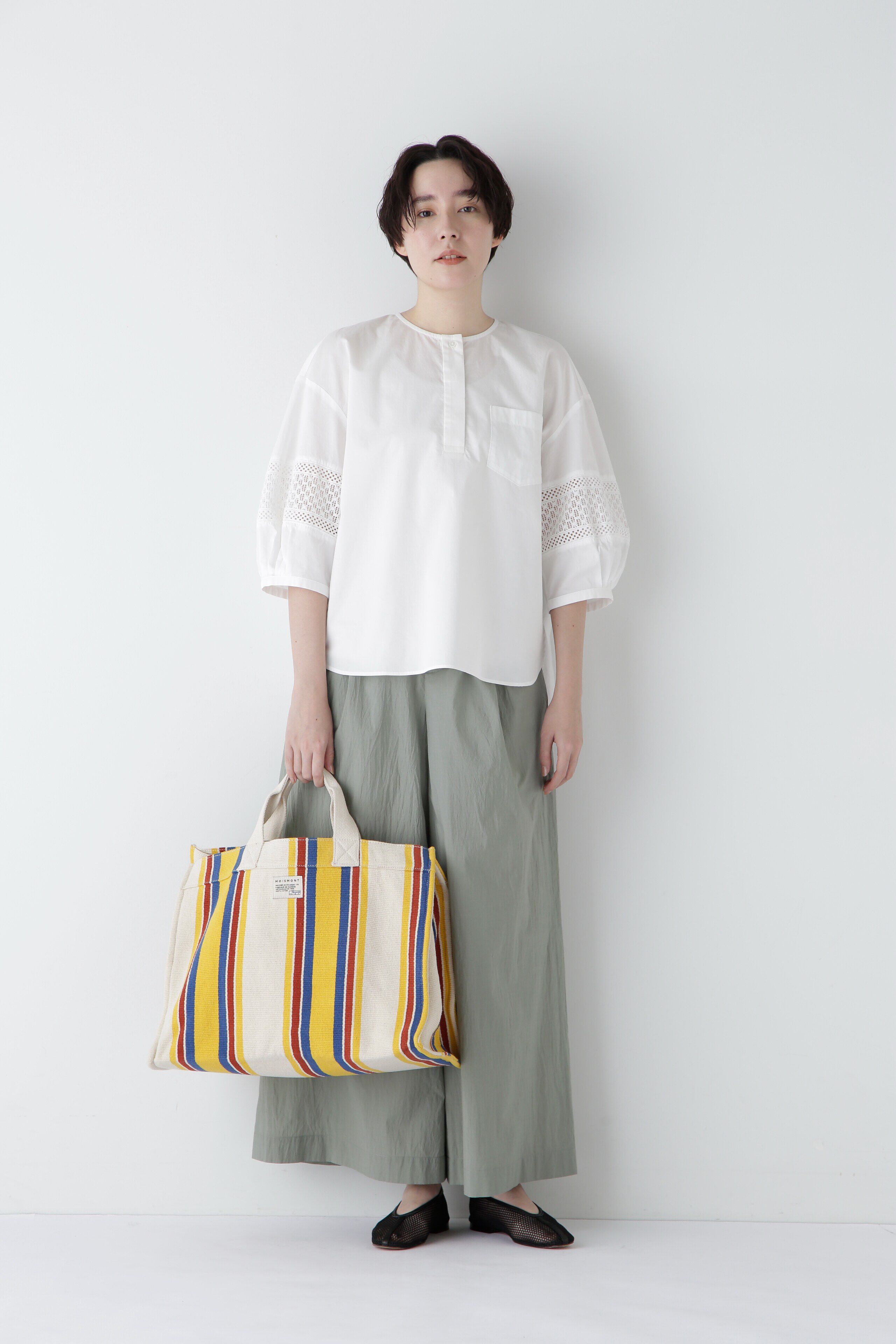  「◆エアリーコットンタックワイドパンツ」|その他|