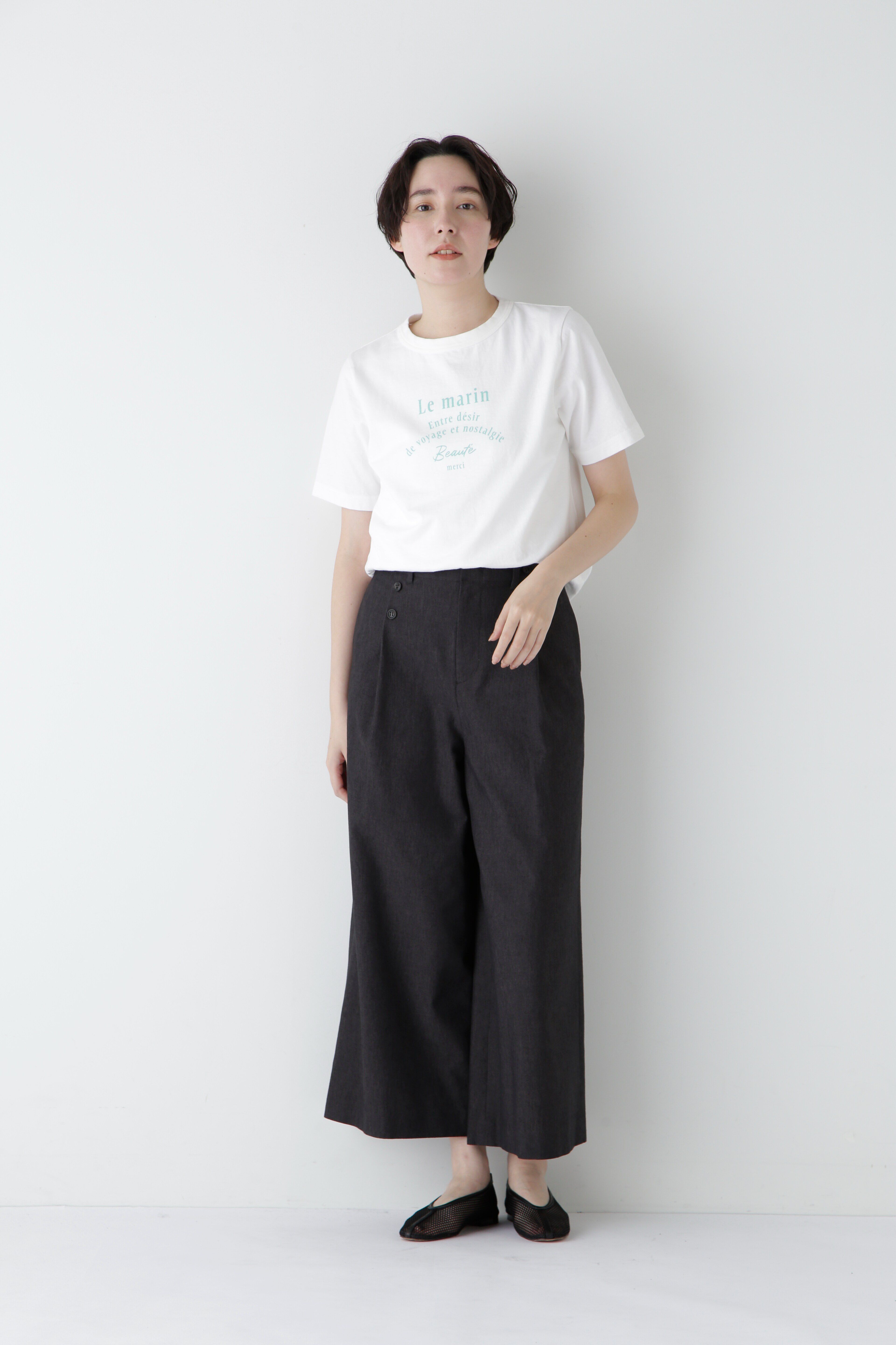  「◆リサイクルコットン度詰天竺Ｔシャツ」|Tシャツ・カットソー|