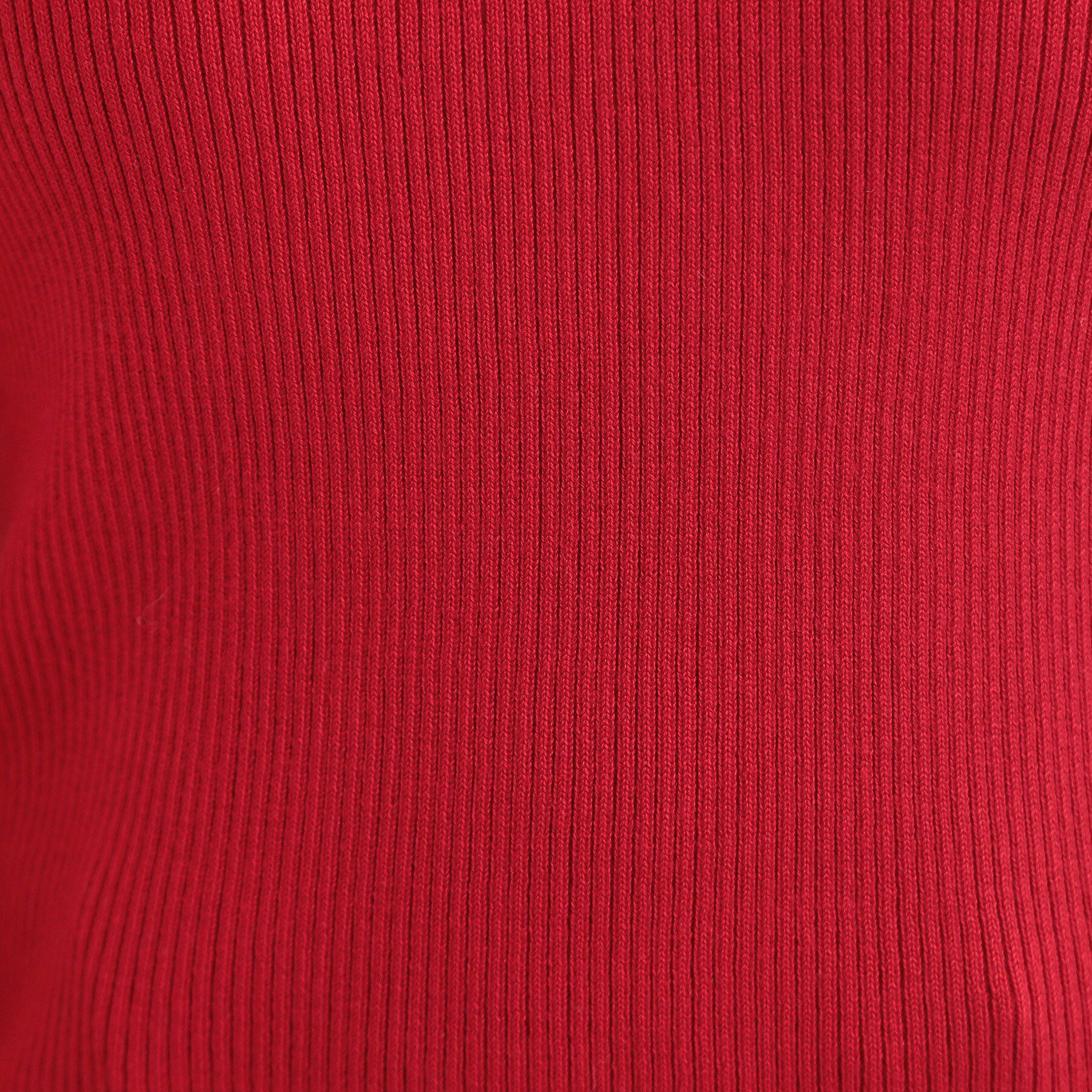 SHOO･LA･RUE「【絶妙なゆるピタ/洗濯機可】ちくちくしにくい リブハイネックやわらかニット」|ニット・セーター|