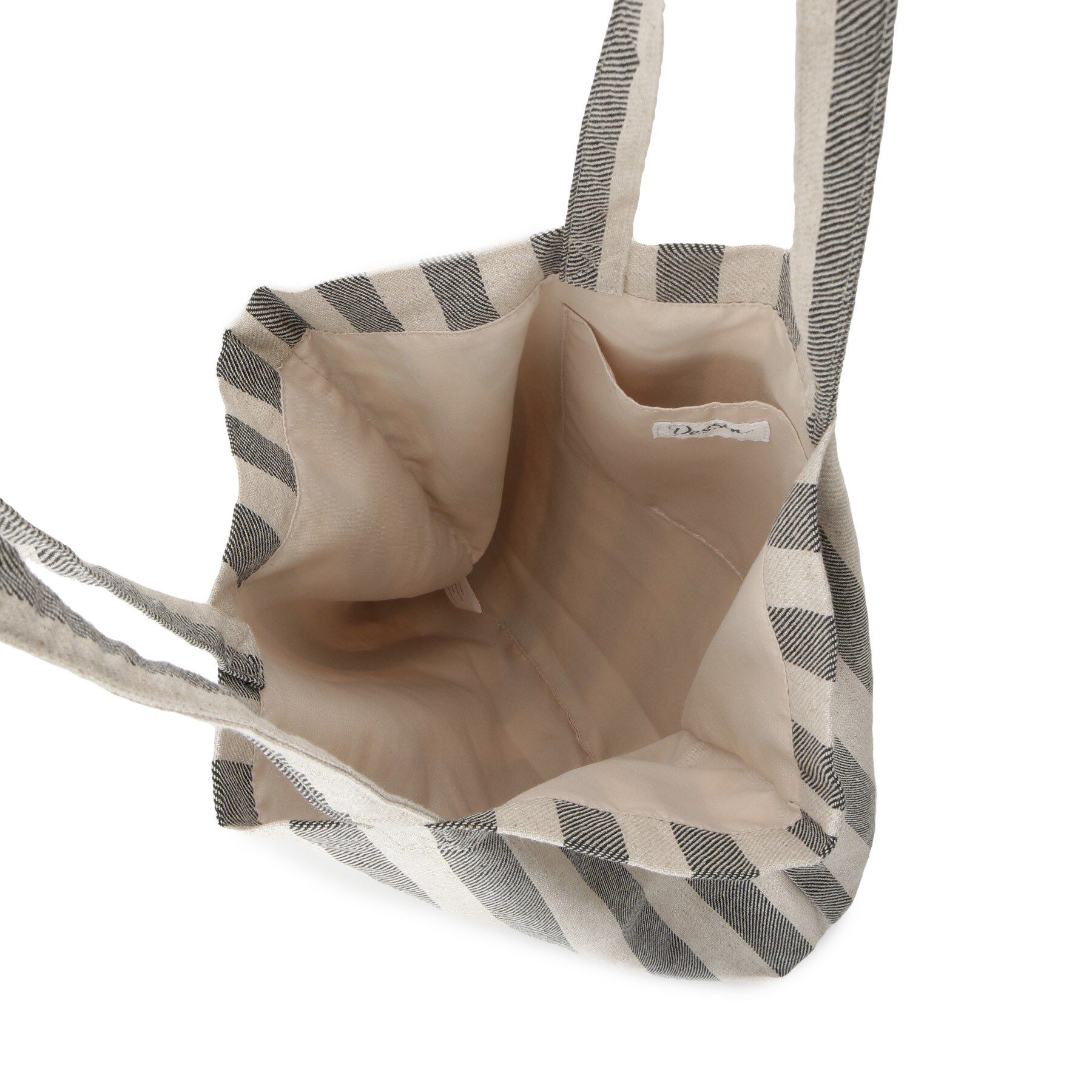 Dessin「ストライプロゴ刺繍トート」|トートバッグ|