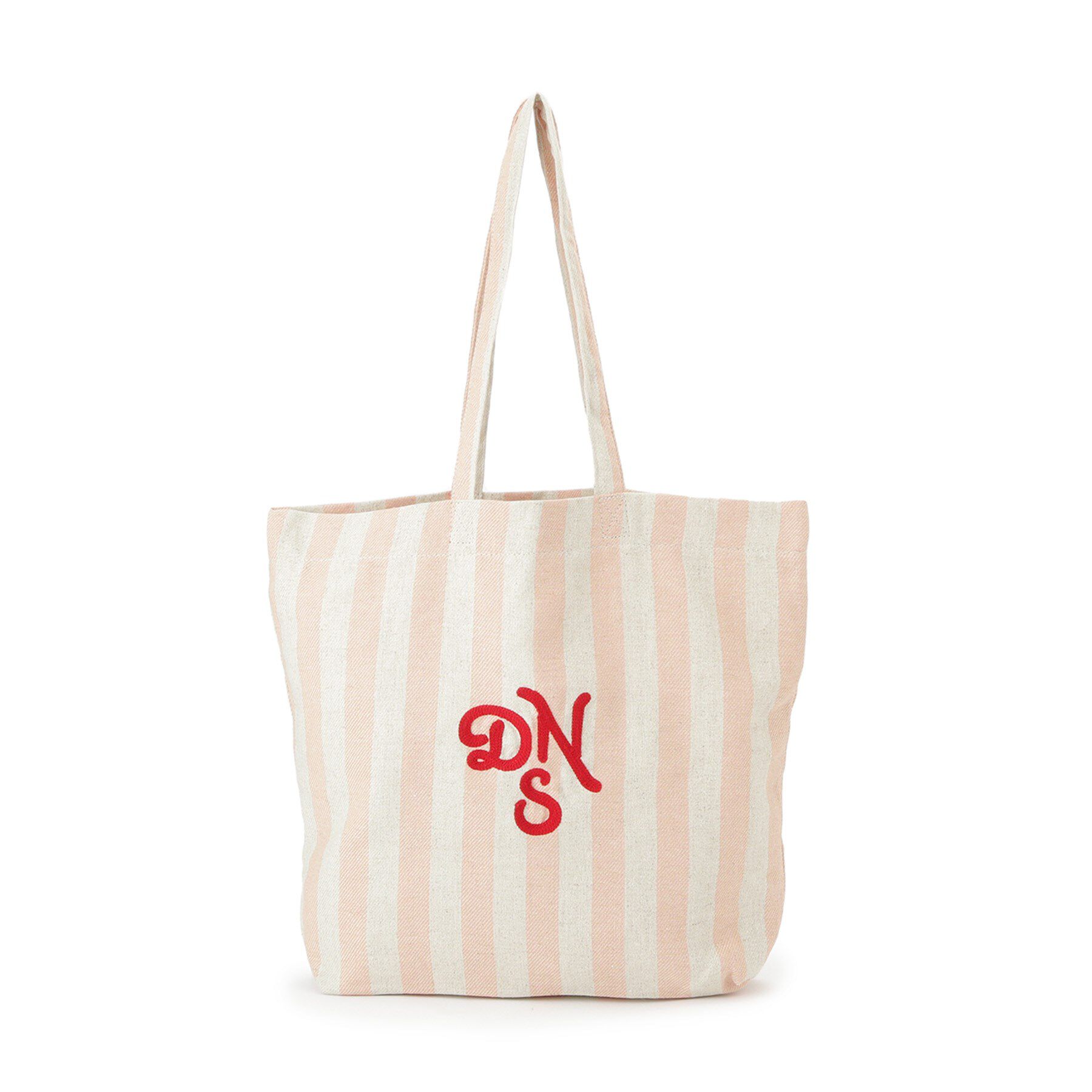 Dessin「ストライプロゴ刺繍トート」|トートバッグ|