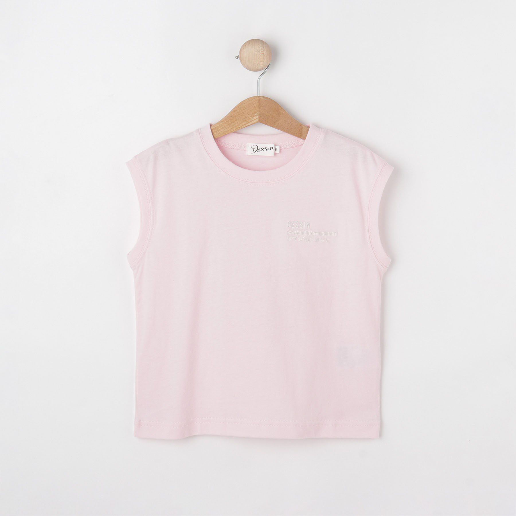 Dessin「【洗える】オーガニックコットンフレンチスリーブ」|Tシャツ・カットソー|ピンク(072)