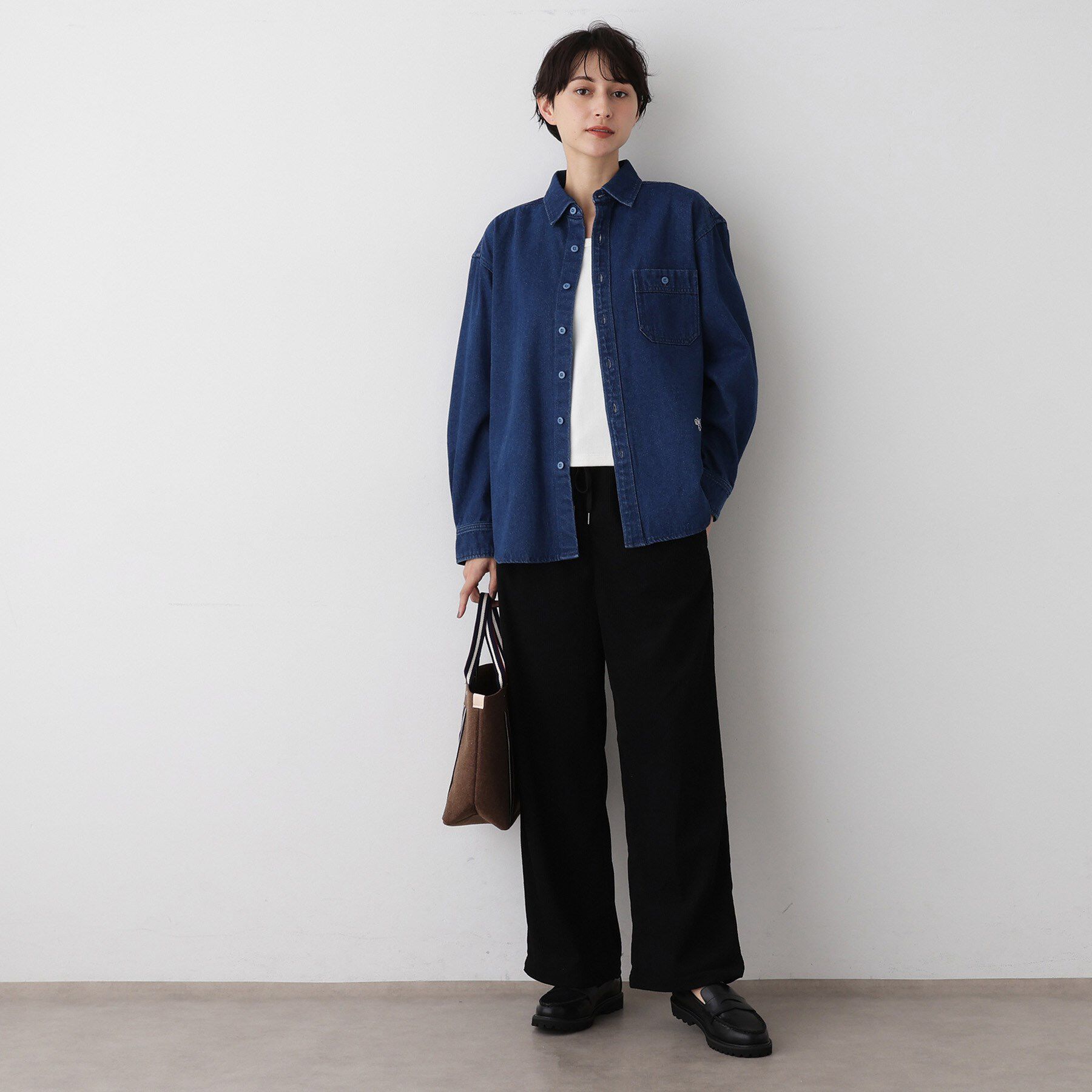 Dessin「【ウエストゴム・洗える】ソフトコーデュロイイージーパンツ」|その他|