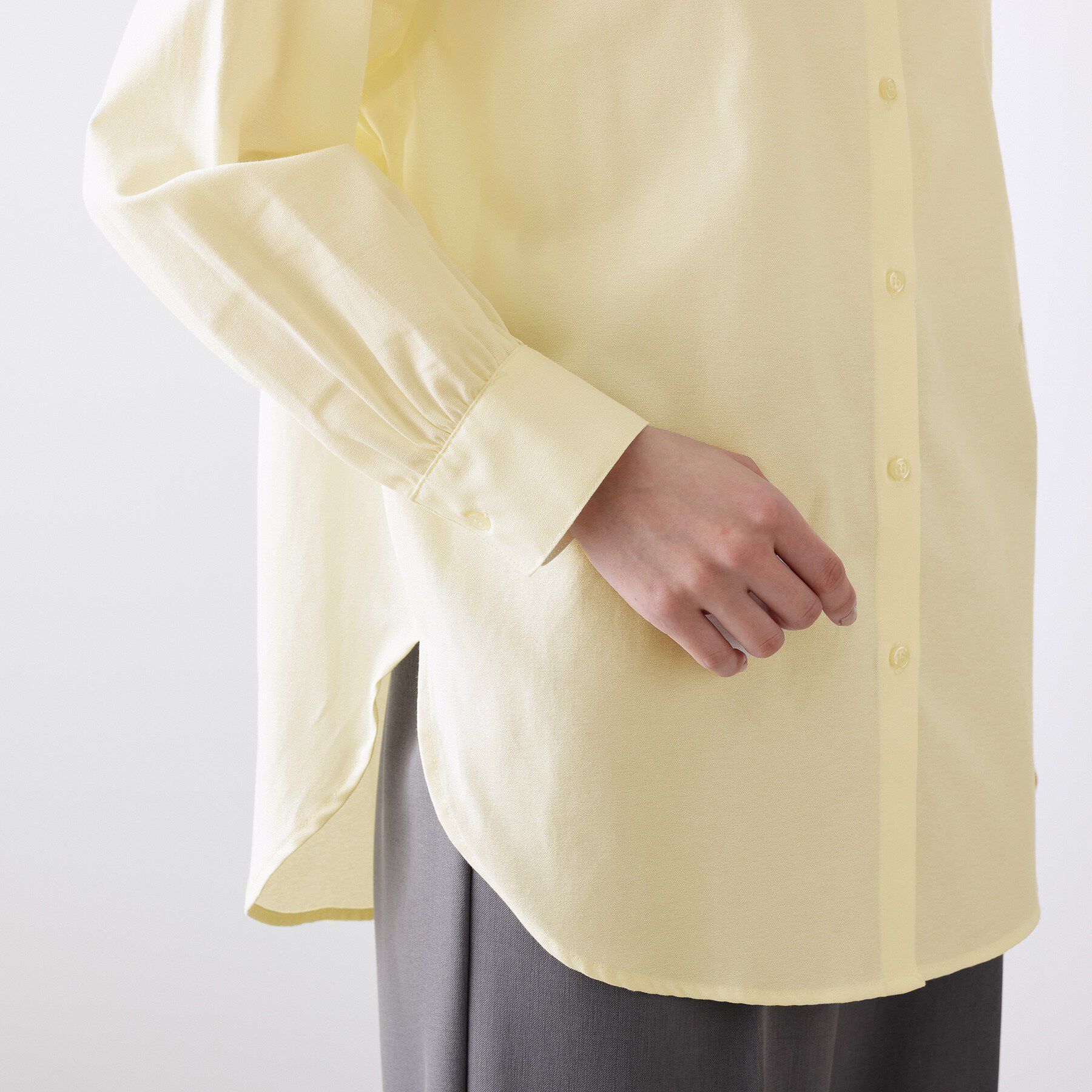 Dessin「【洗える】ベーシックカラーシャツ」|シャツ・ブラウス|