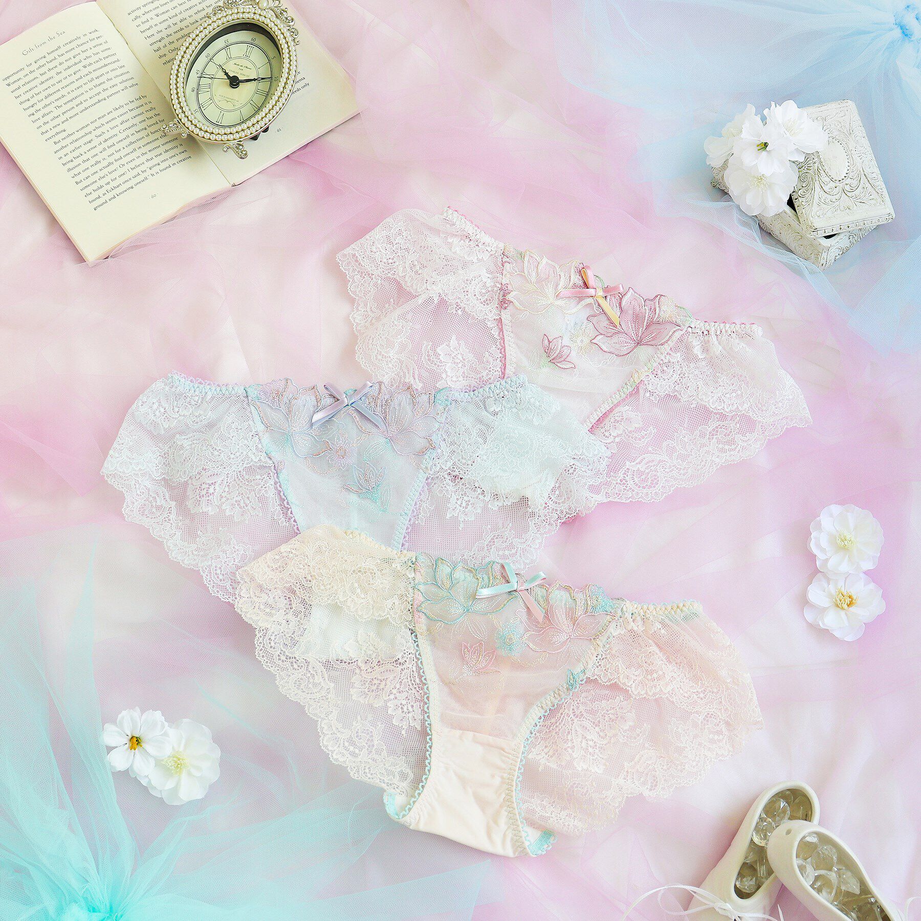 Risa Magli「ウラリー レースショーツ」|インナー|