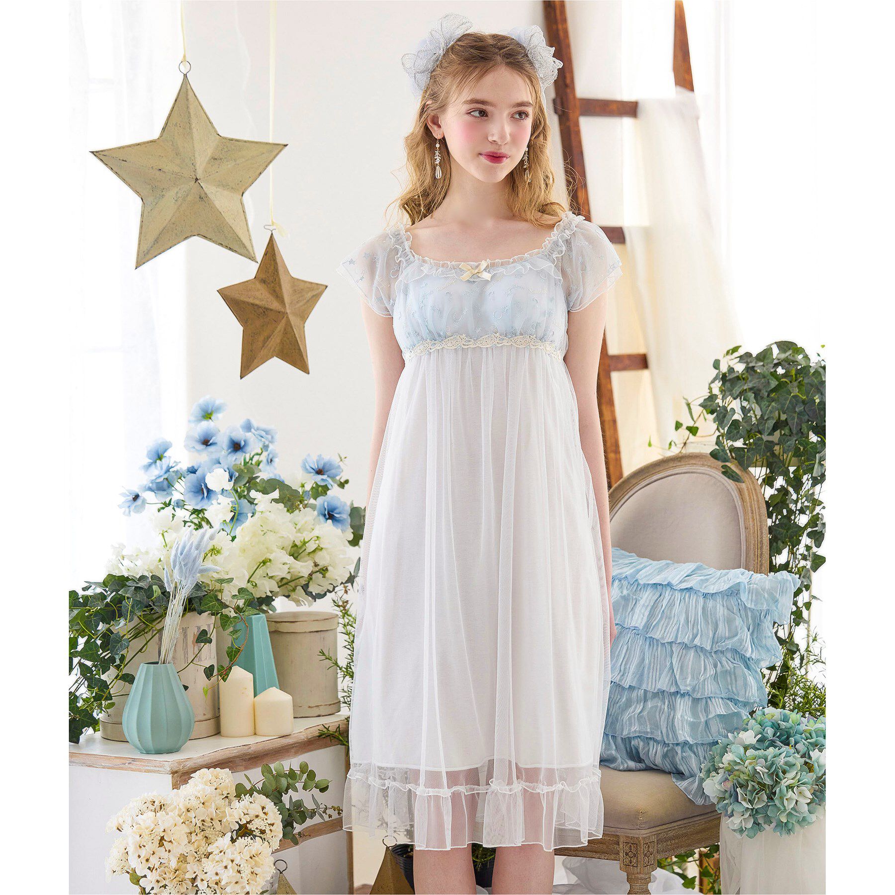 Risa Magli「ホリー カップ付マキシワンピース」|インナー|