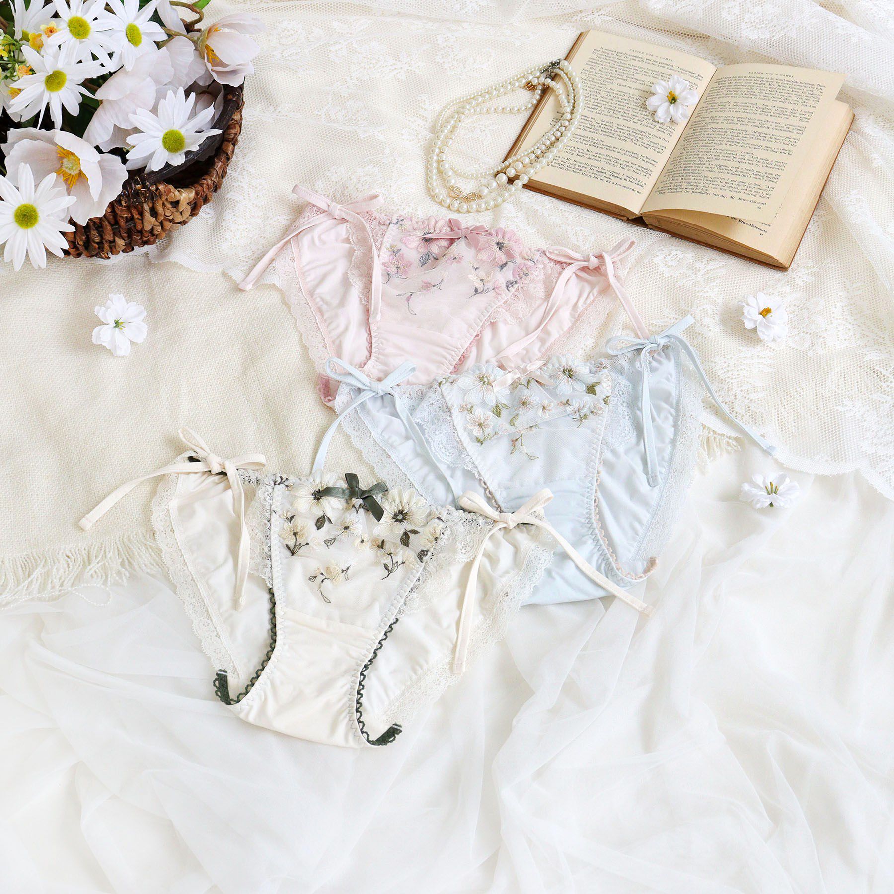 Risa Magli「アルマ リボンショーツ」|インナー|