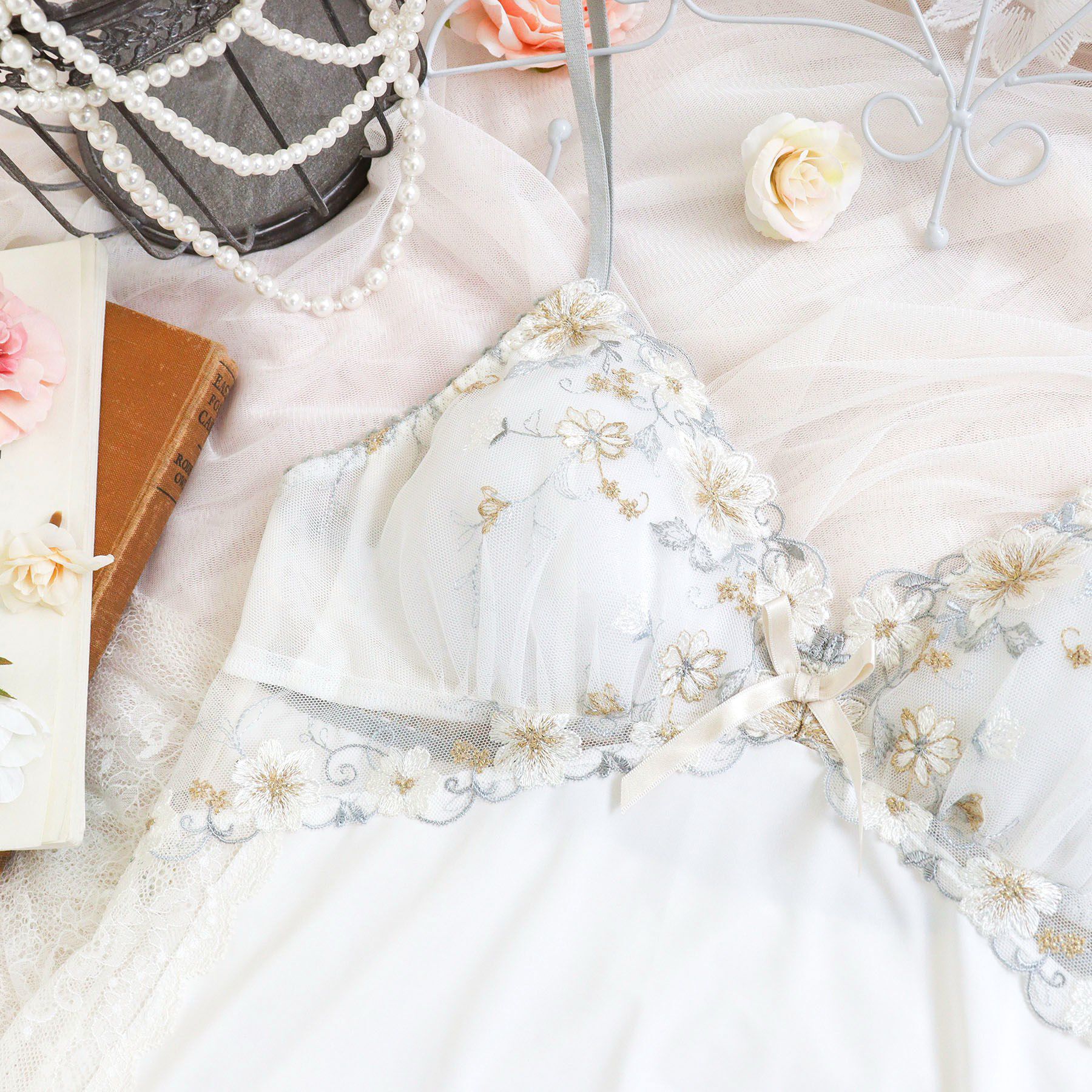 Risa Magli「ジア カップ付スリップ」|キャミソール|