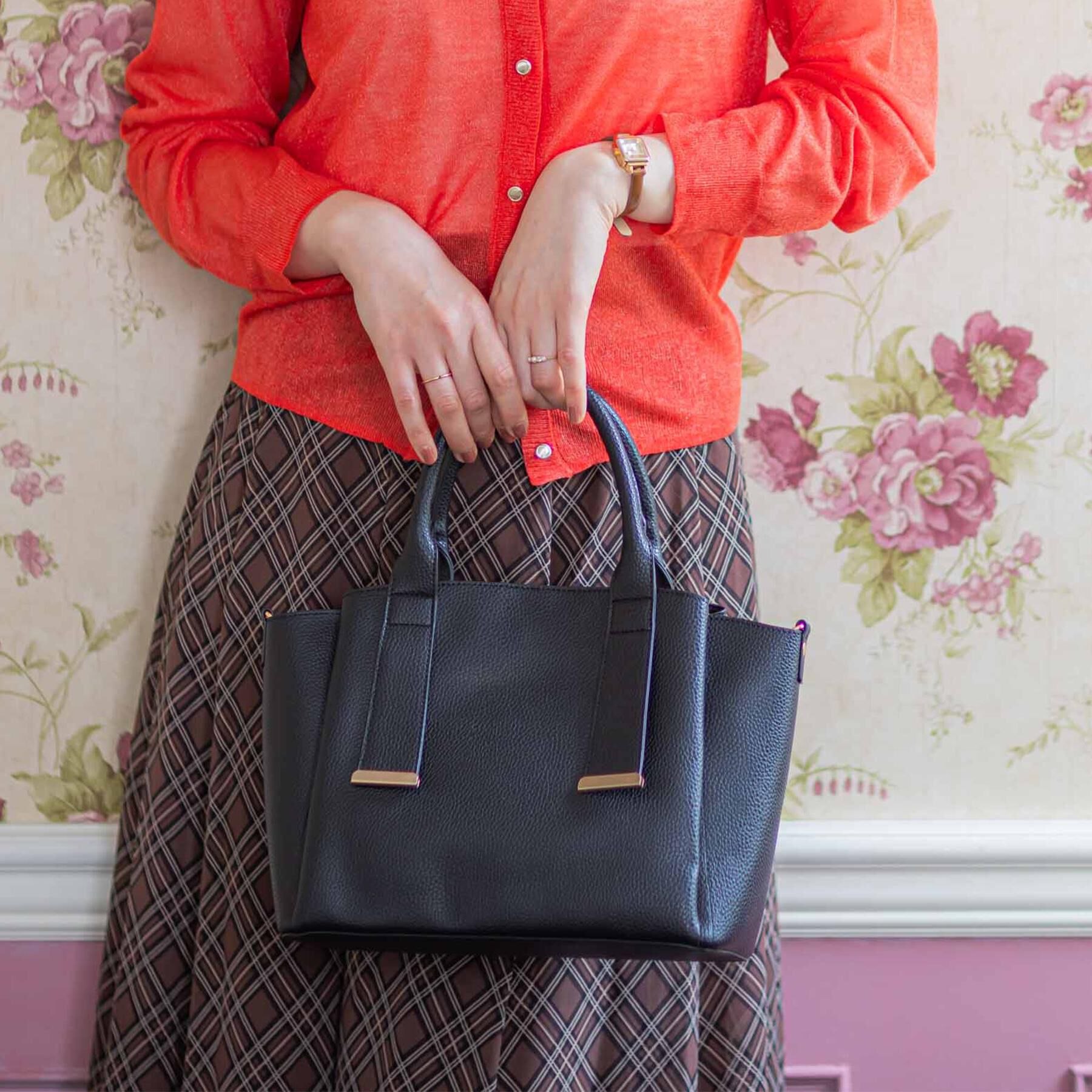 ITS&rsquo;DEMO「＜かるバッグ＞2WAYトート」|ハンドバッグ|