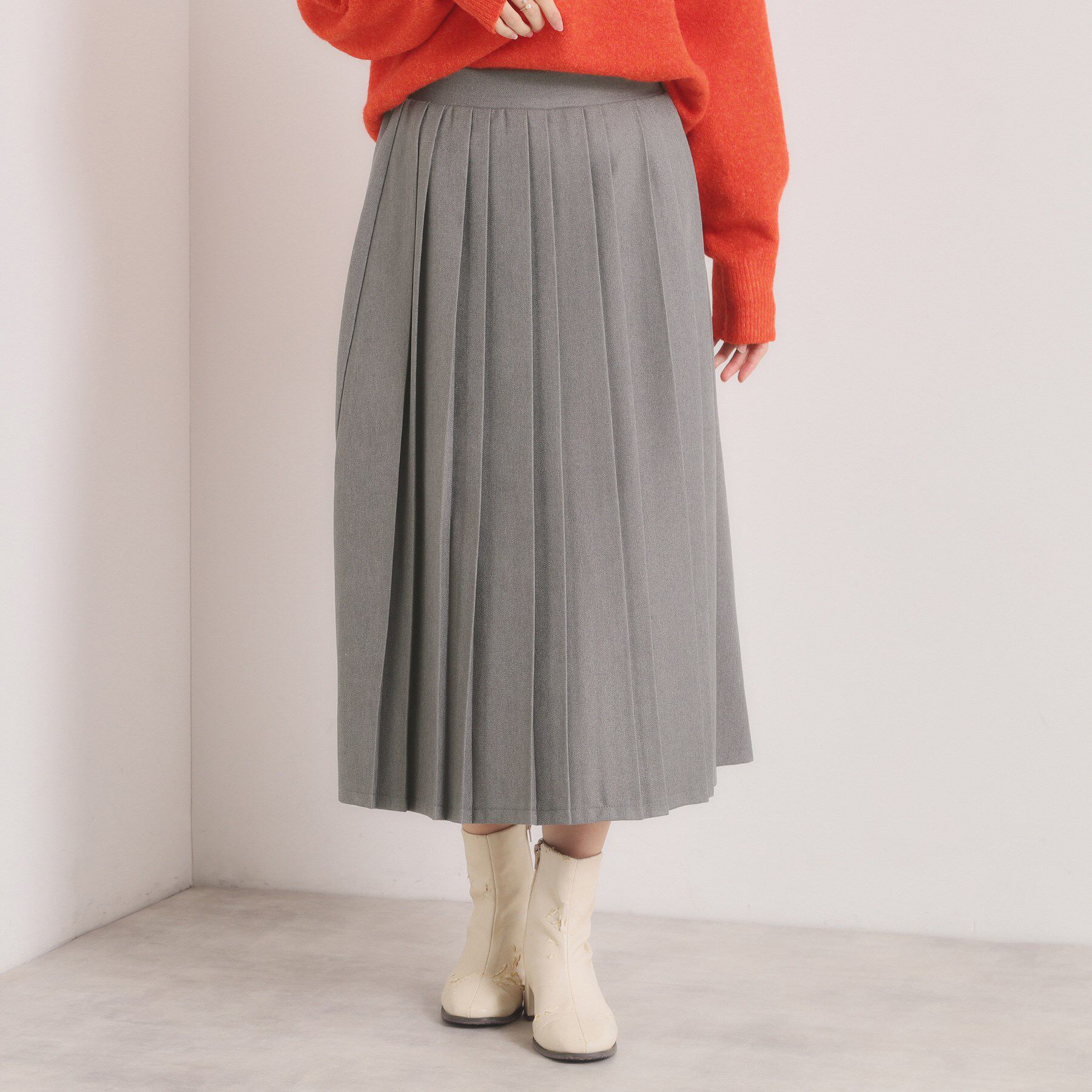 ITS&rsquo;DEMO「【手洗い可】プリーツスカート」|スカート|