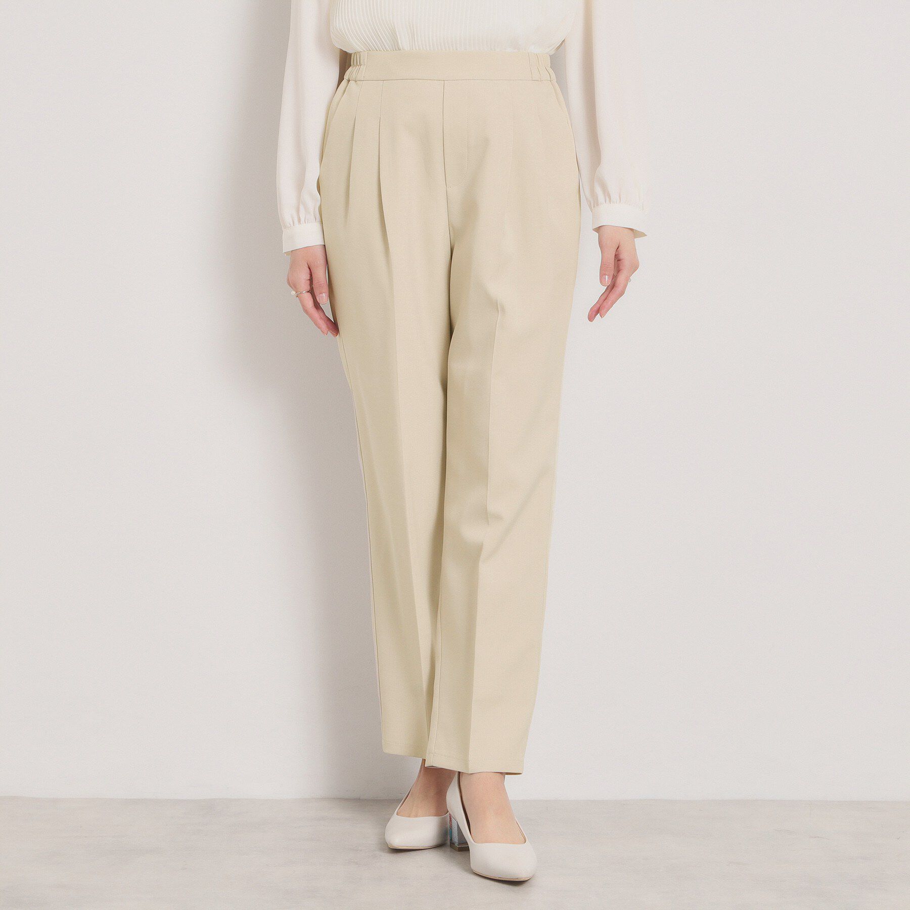 ITS&rsquo;DEMO「【入卒／洗濯機OK／イージーケア】ツイルストレッチテーパードパンツ」|その他|