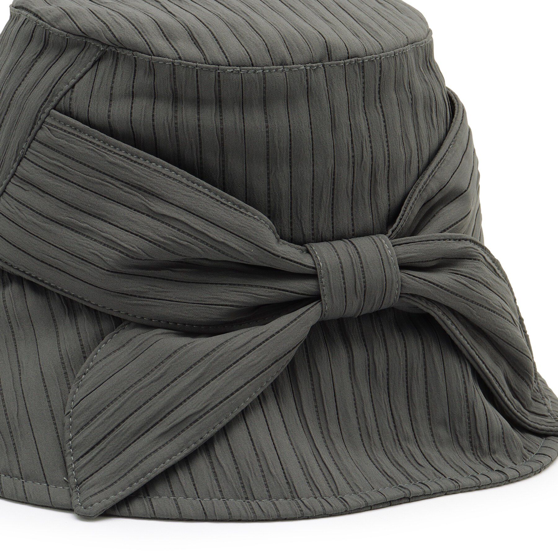 ITS&rsquo;DEMO「【UV対策】クレープストライプハット」|ハット|