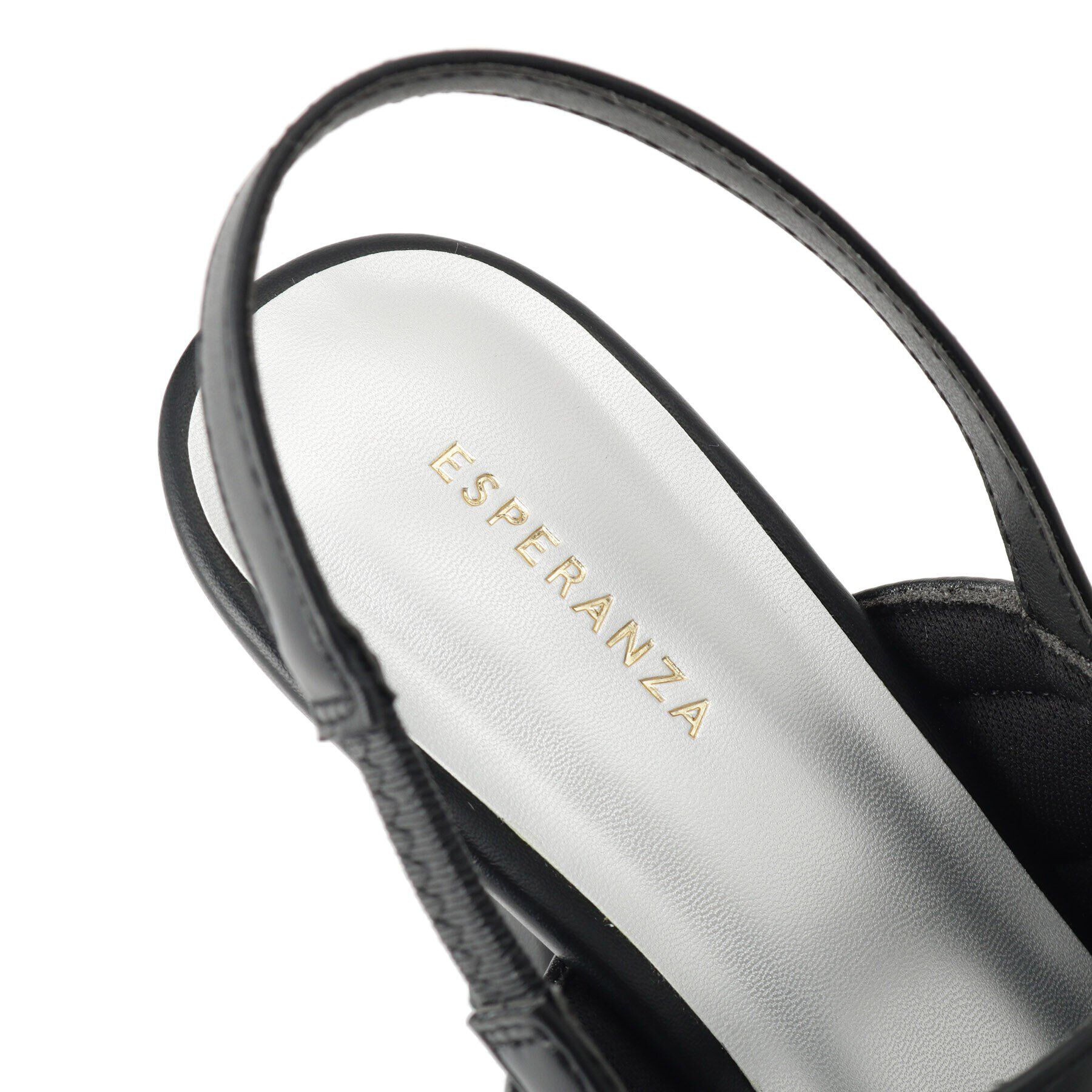 ESPERANZA「グロメットバックストラップパンプス」|パンプス|