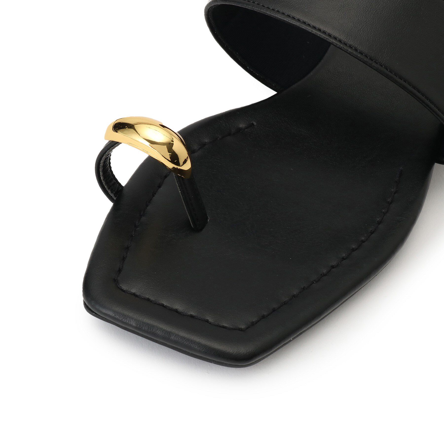 ESPERANZA「ゴールドリングトングフラットサンダル」|サンダル|