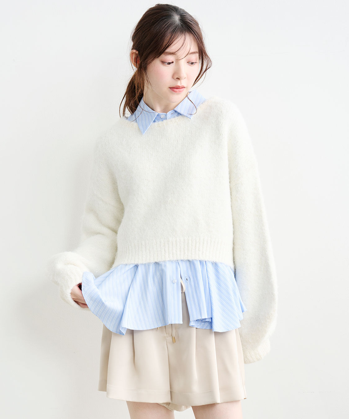 COCO DEAL「サテンタックショートパンツ」|その他|