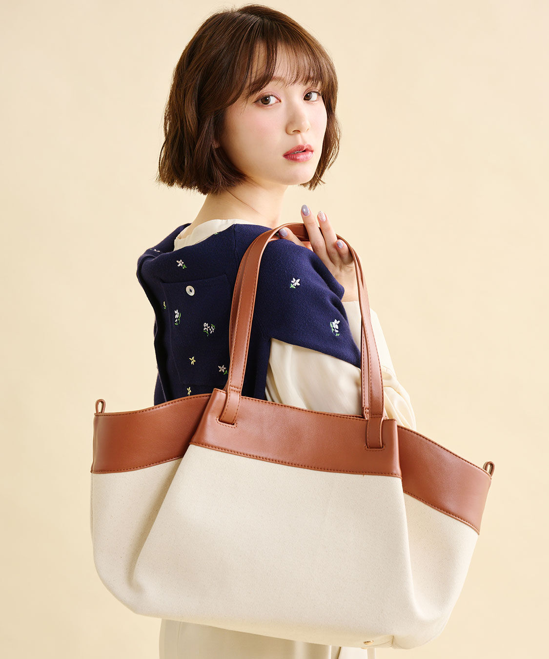 COCO DEAL「トラペーズトートバッグ」|トートバッグ|