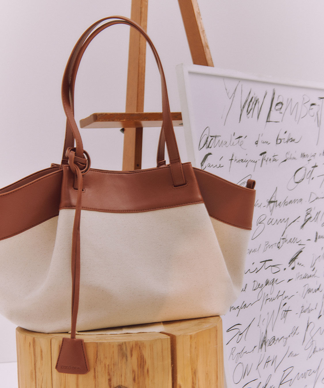 COCO DEAL「トラペーズトートバッグ」|トートバッグ|