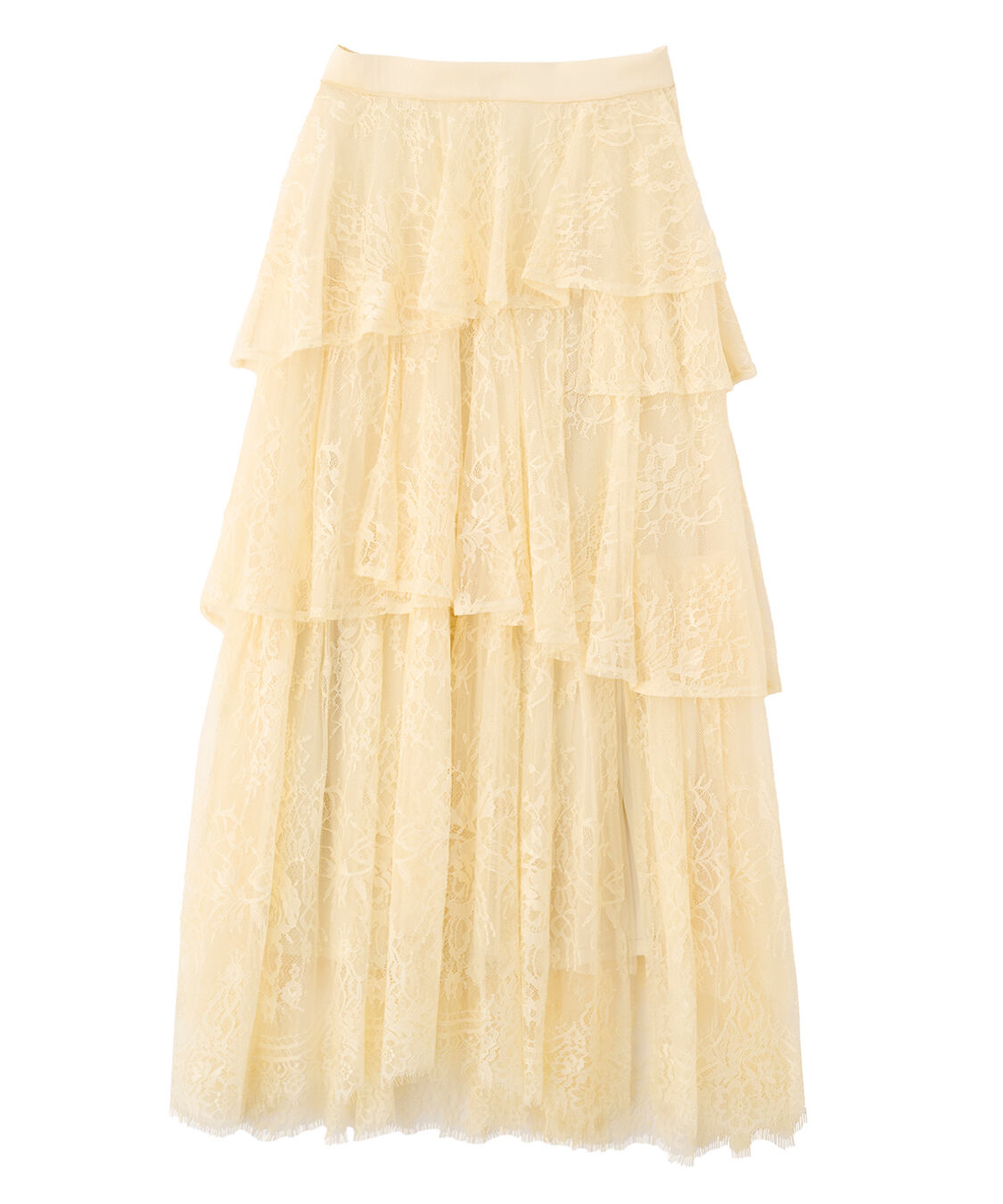 COCO DEAL「イレヘムティアードレーススカート」|スカート|