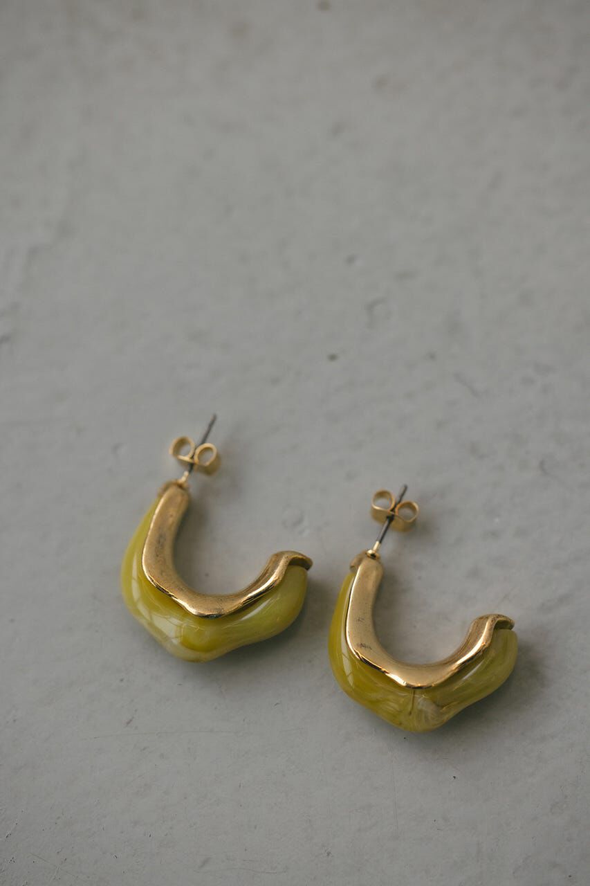 STYLEMIXER「マーブルハーフピアス」|ピアス|