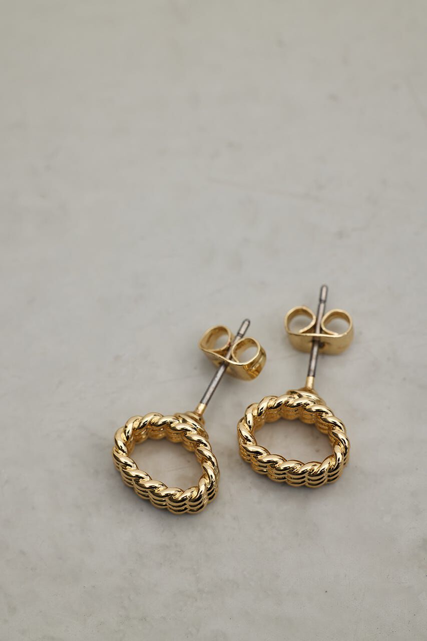 STYLEMIXER「メッシュデザインミニマムピアス」|ピアス|