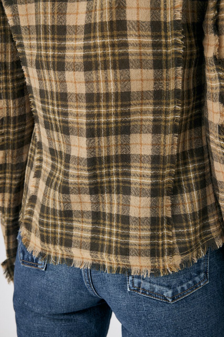 MOUSSY「DOUBLE FRONT TARTAN シャツ」|シャツ・ブラウス|