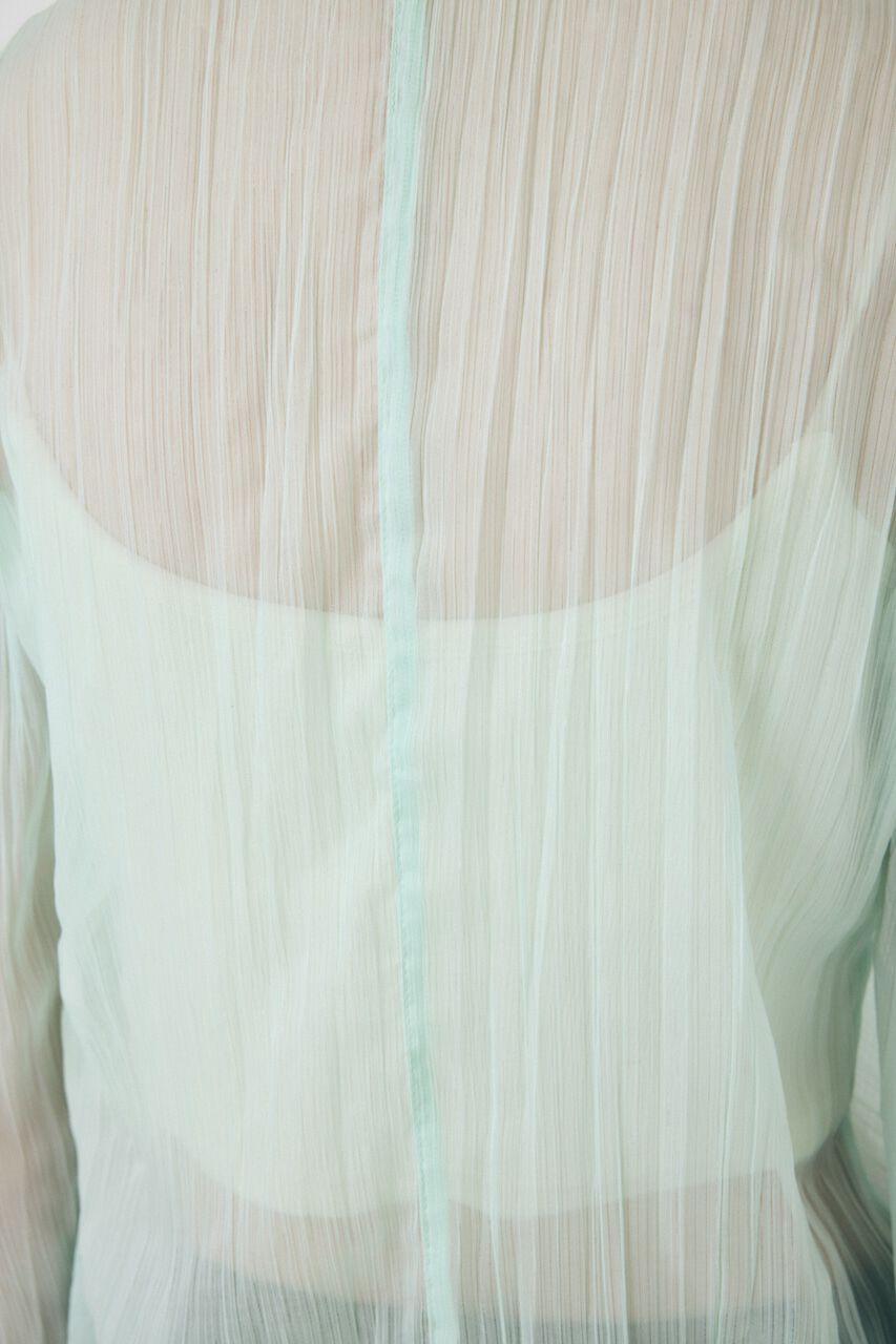 MOUSSY「LACY TAPE シアーシャツ」|シャツ・ブラウス|