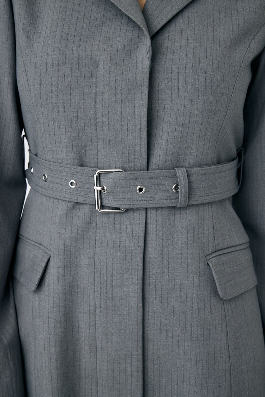 MOUSSY「LONG SLEEVE BLAZER ミニドレス」|ワンピース|