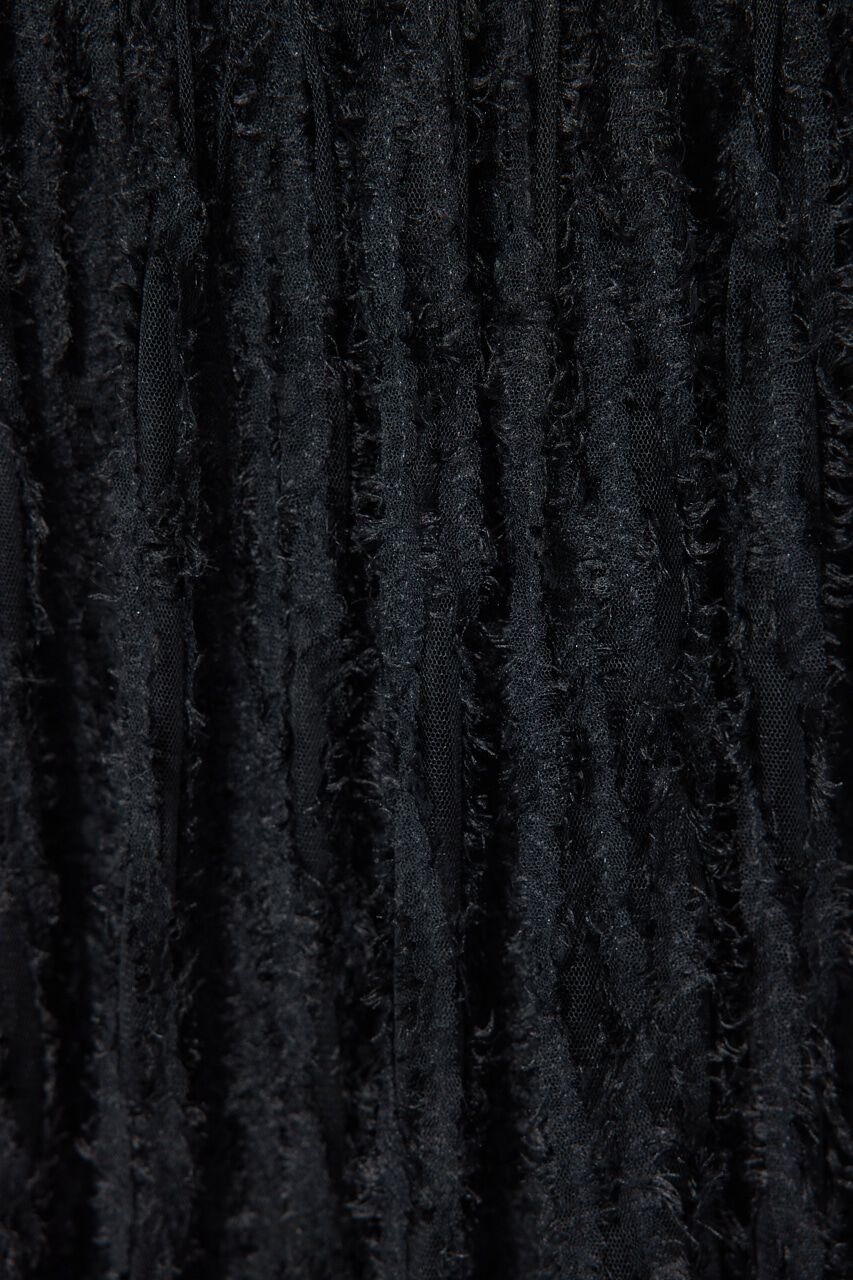 rienda「ディフォーメーションチュールフレアスカート」|スカート|