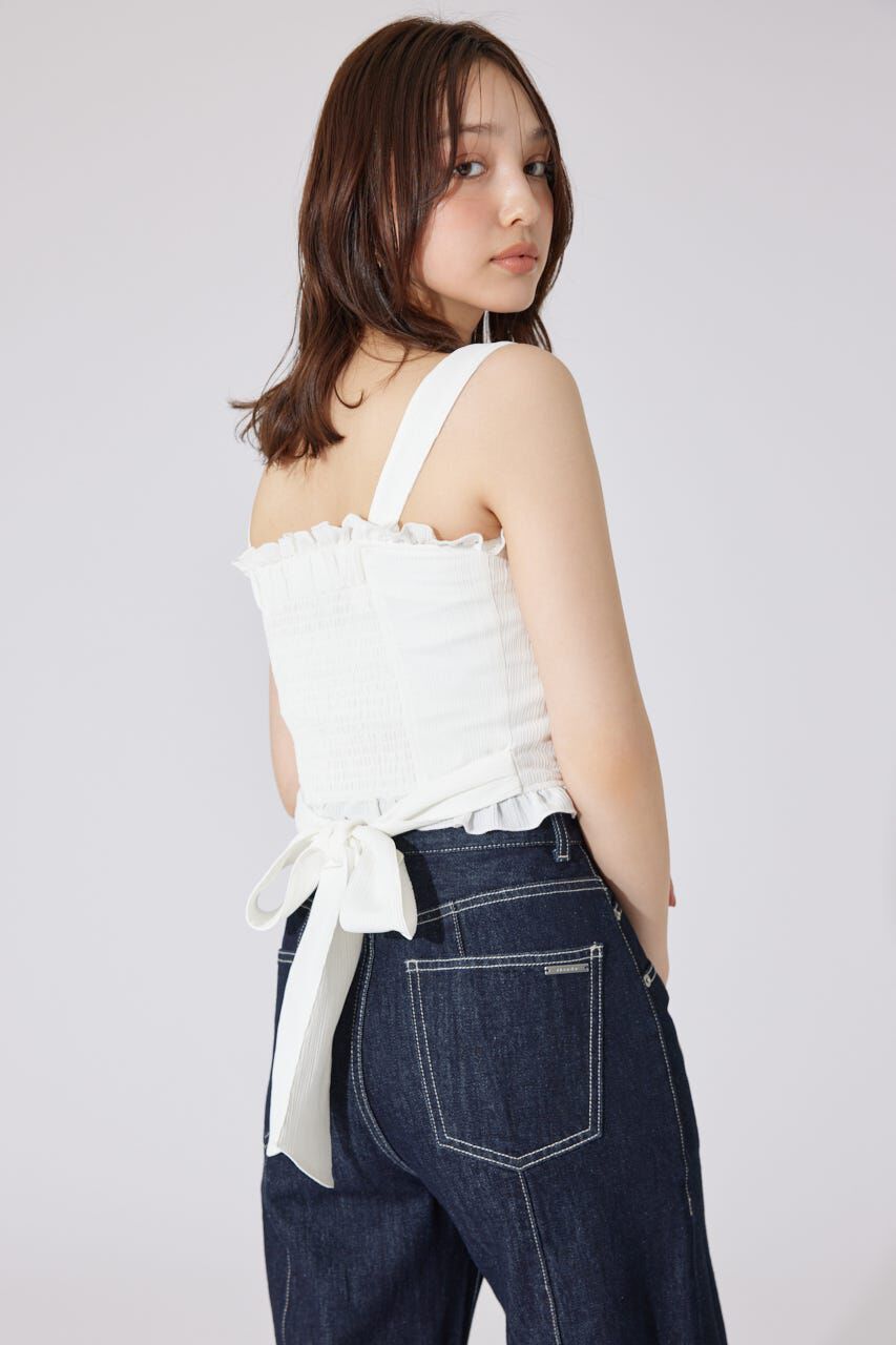 rienda「2WAYペプラムビスチェトップス」|シャツ・ブラウス|