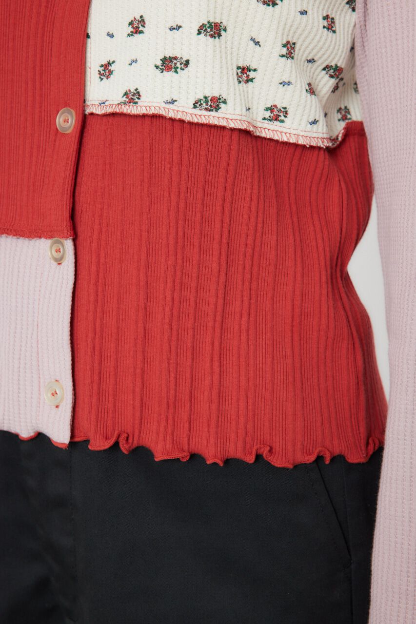 RODEO CROWNS「パッチワーク2WAYリブトップス」|Tシャツ・カットソー|