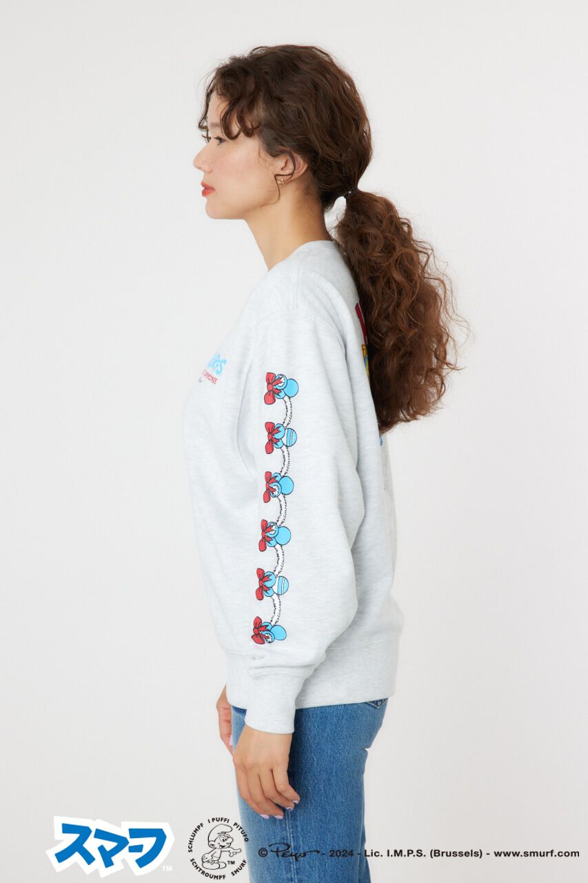 RODEO CROWNS「(THE SMURFS)Xmasスウェットトップス」|パーカー|