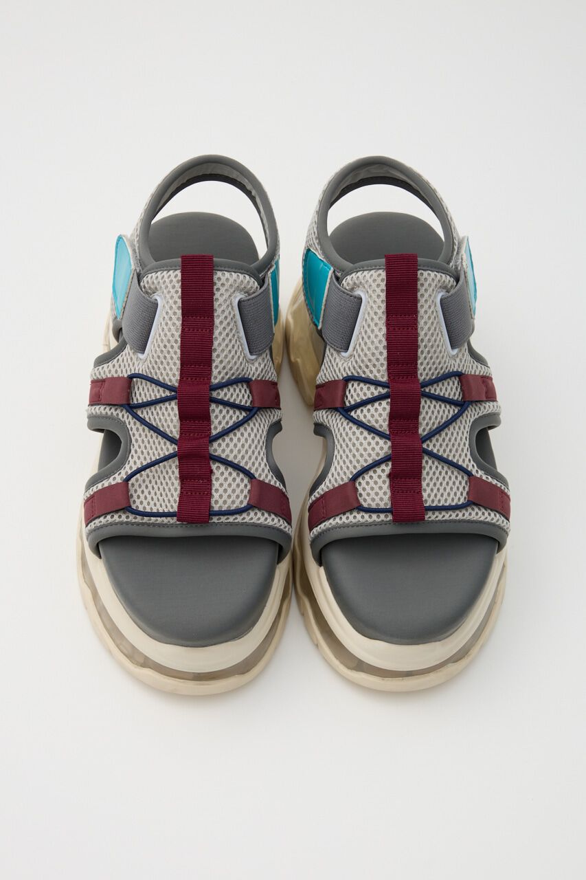 RODEO CROWNS「クリアソール ボリュームサンダル」|サンダル|