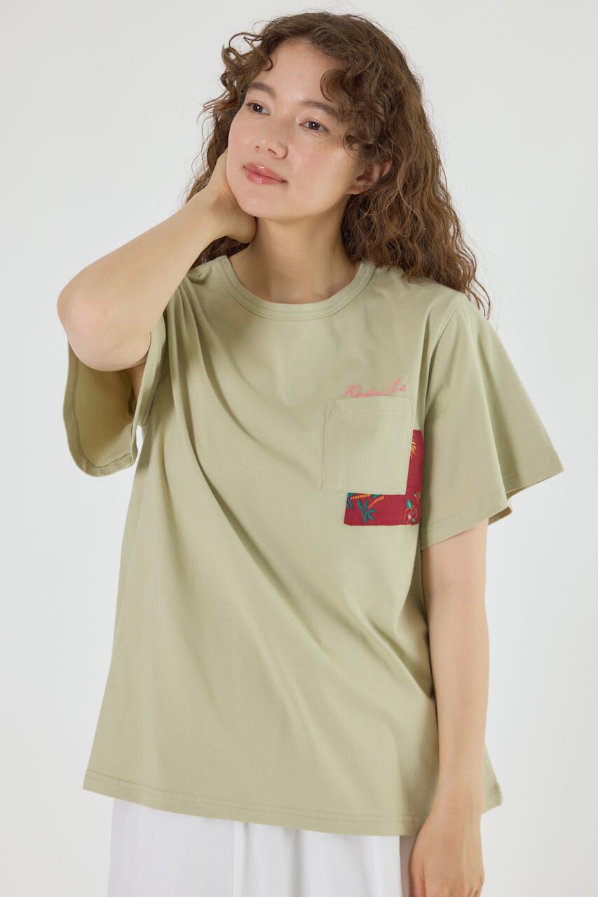 RODEO CROWNS「バックリボンアロハTシャツ」|Tシャツ・カットソー|