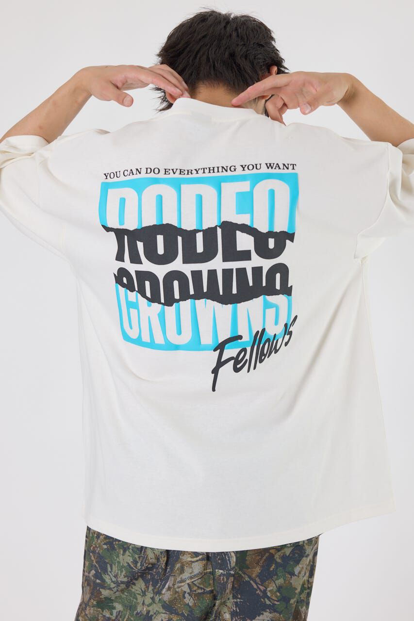 RODEO CROWNS「MENS MASTER PROTECT RIP UPロゴT」|Tシャツ・カットソー|