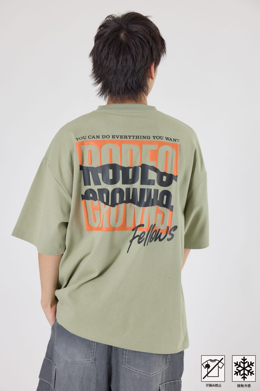 RODEO CROWNS「MENS MASTER PROTECT RIP UPロゴT」|Tシャツ・カットソー|L/KHA1