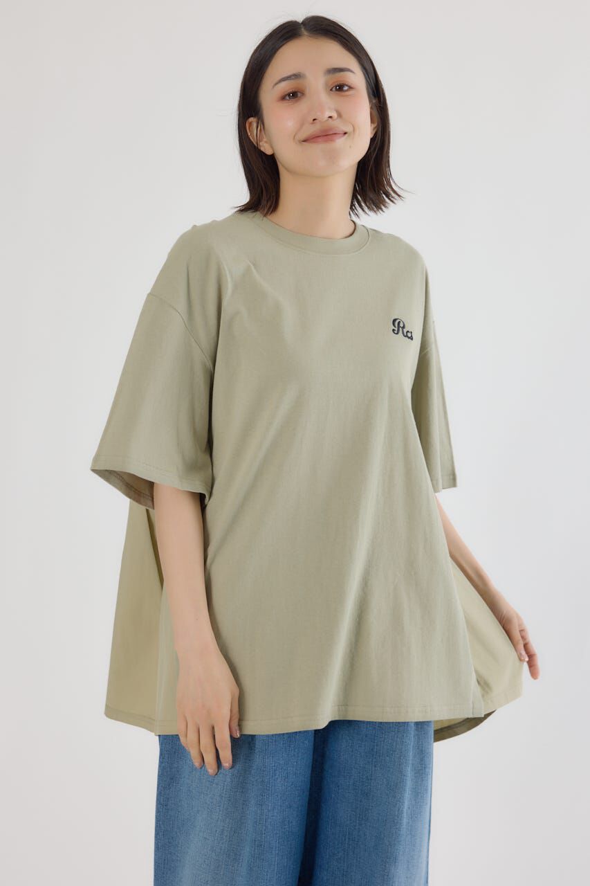 RODEO CROWNS「バックギャザードッキングTシャツ」|Tシャツ・カットソー|