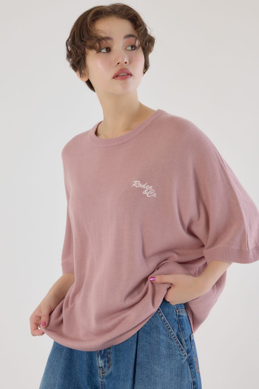 RODEO CROWNS「ルーズドルマンニットトップス」|ニット・セーター|