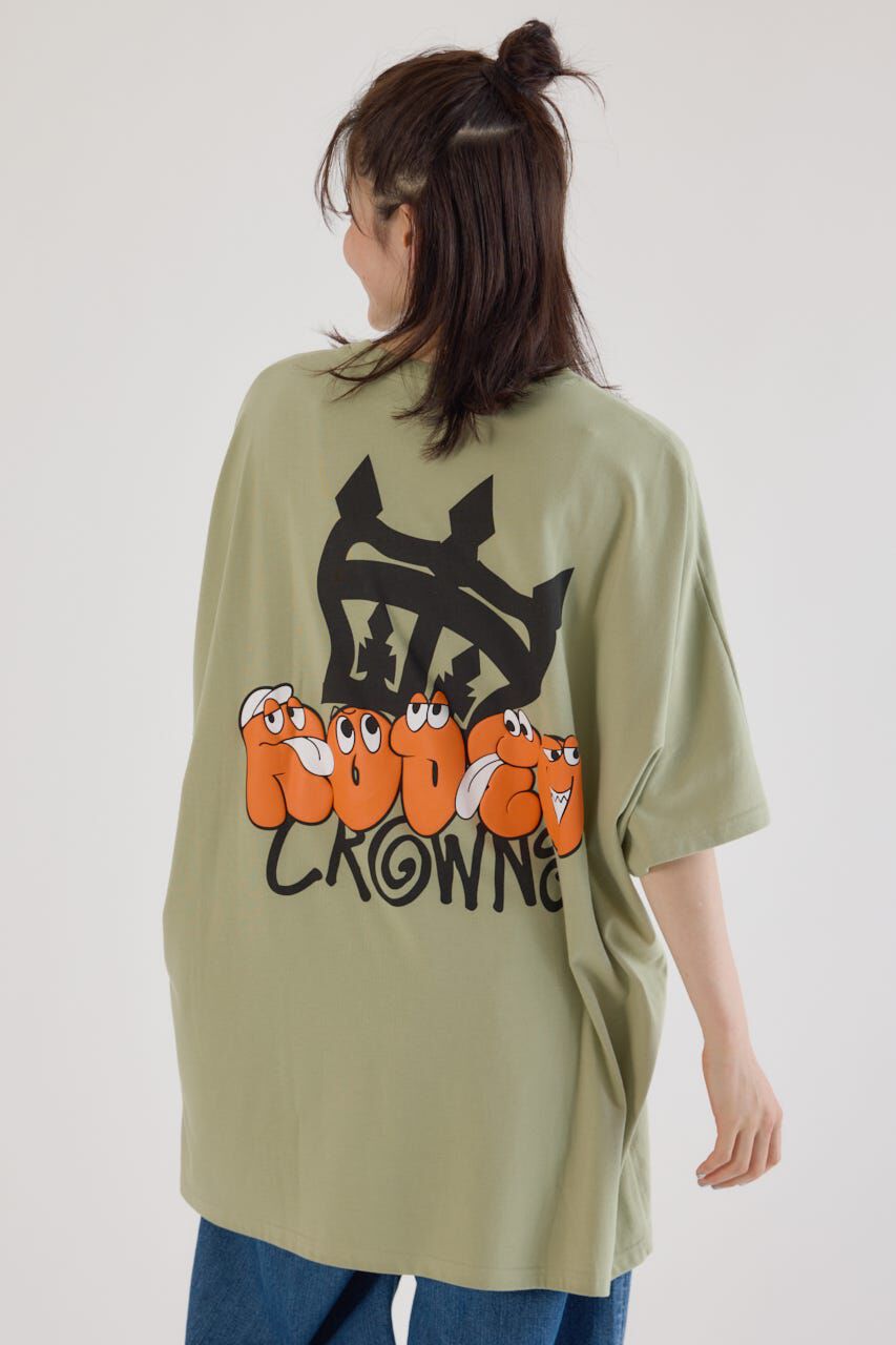 RODEO CROWNS「ストリートFace Logo Tワンピース」|ワンピース|