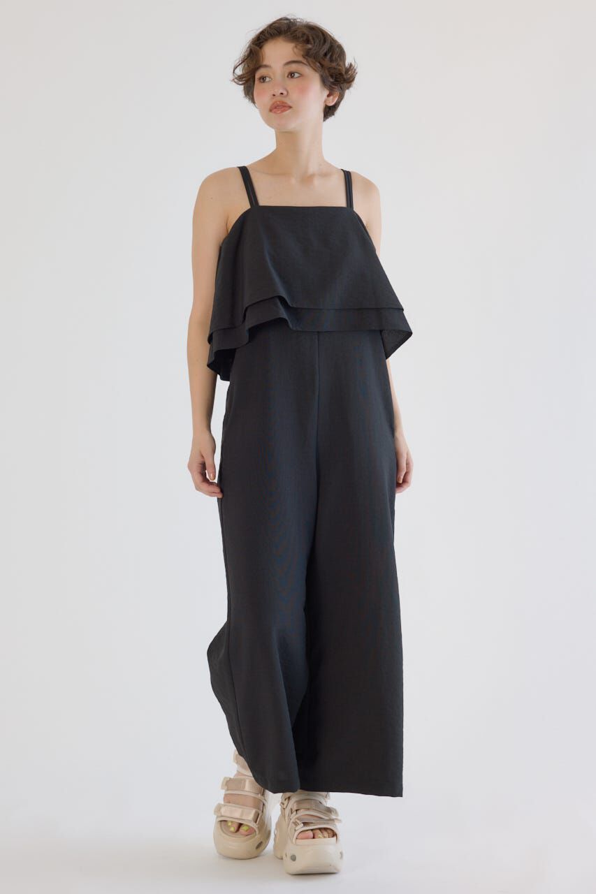 RODEO CROWNS「フリルサロペット」|その他|BLK