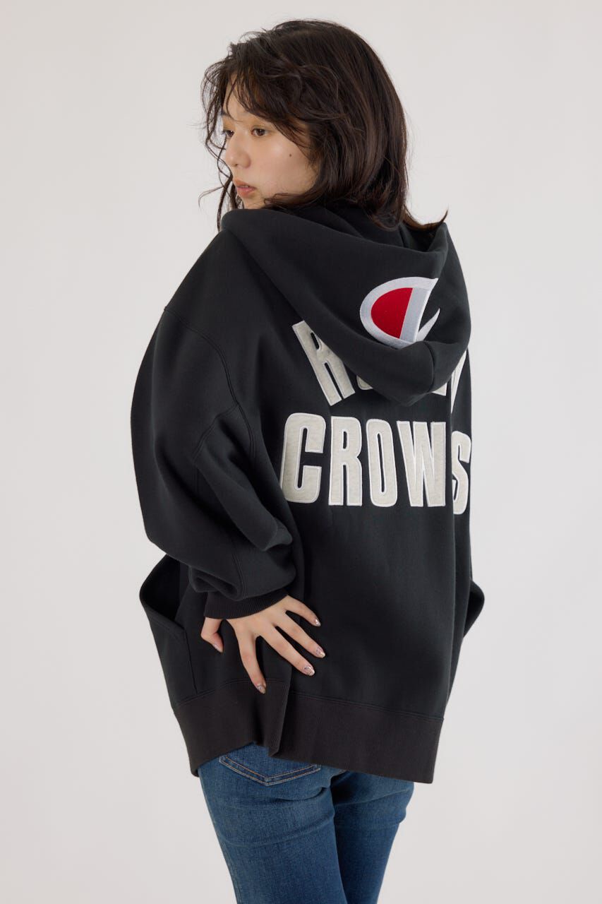 RODEO CROWNS「Championジップパーカー」|パーカー|BLK
